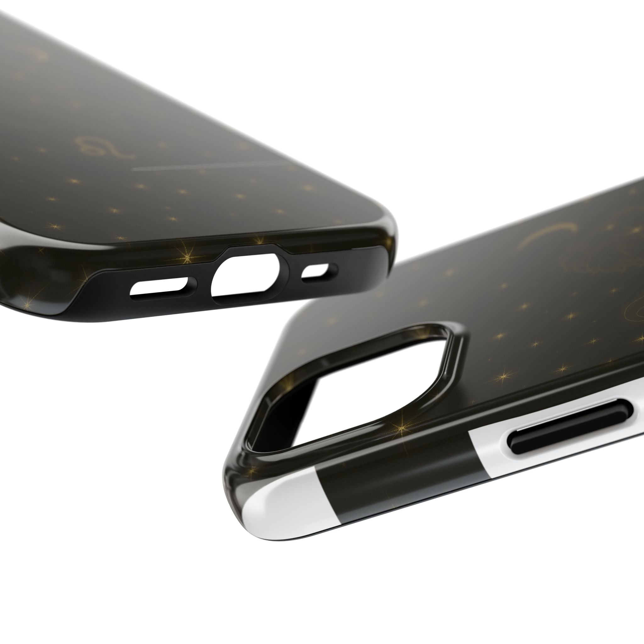 Leo Constellation Tough Phone Case — Zodiac Lion Design with Moon & Stars