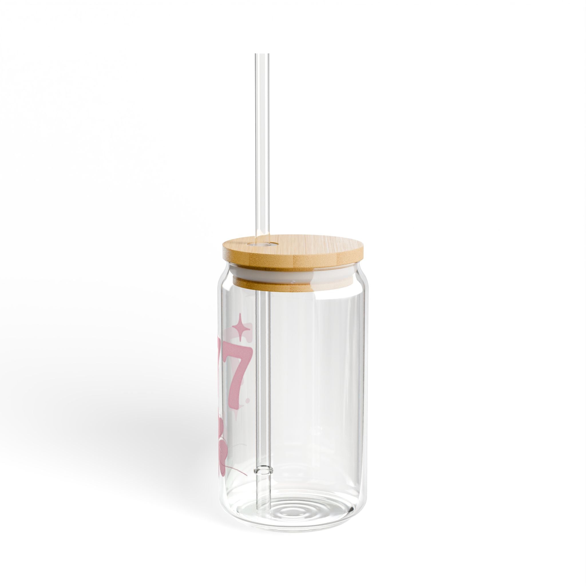 Pink Sipper Glass 777