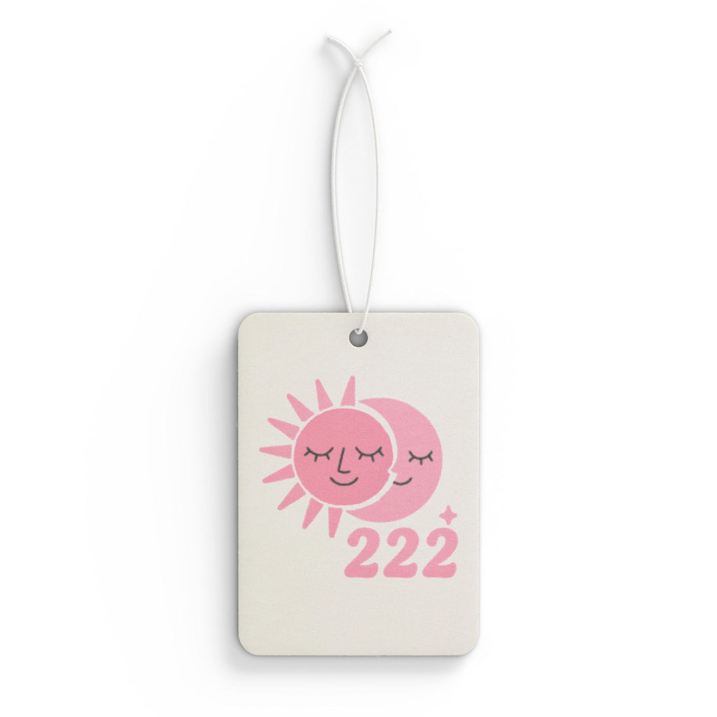 Car Air Freshener — Pink Sun & Moon 222