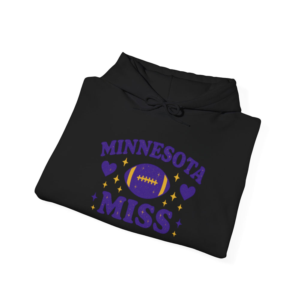 Minnesota Miss Football Hoodie — Cute State Pride Pullover