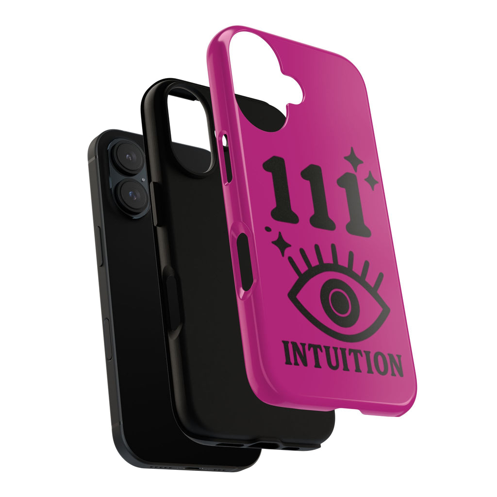 Black & Pink 111 Intuition Phone Case