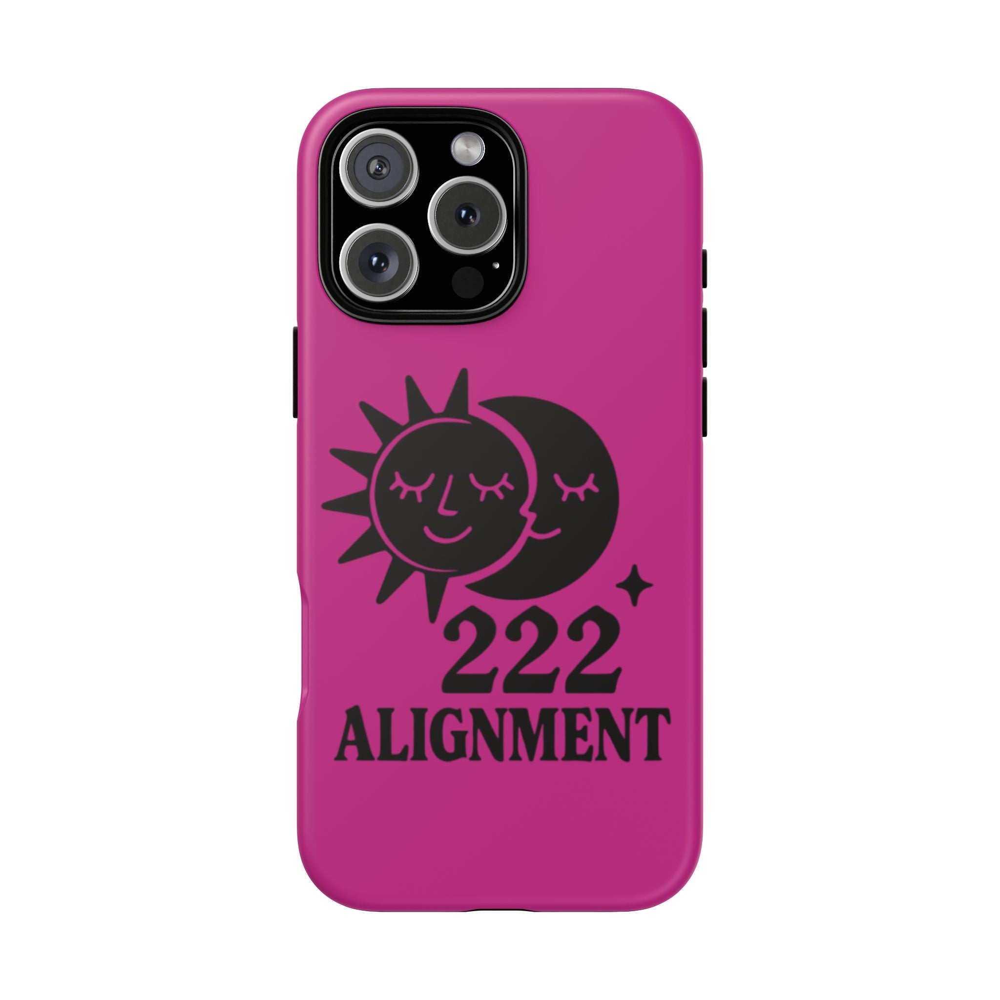 Black & Pink 222 Alignment Phone Case