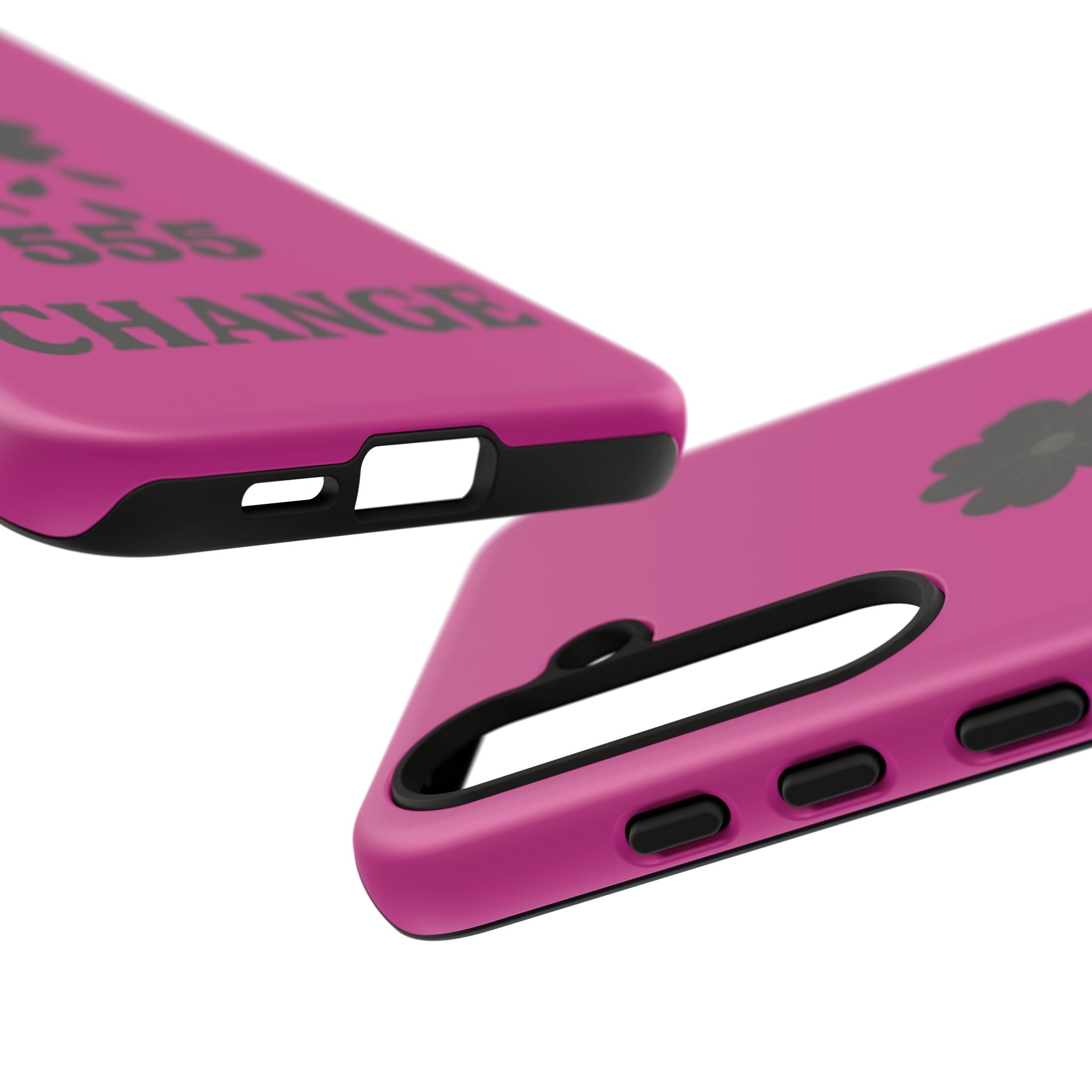 Black & Pink 555 Change Phone Case