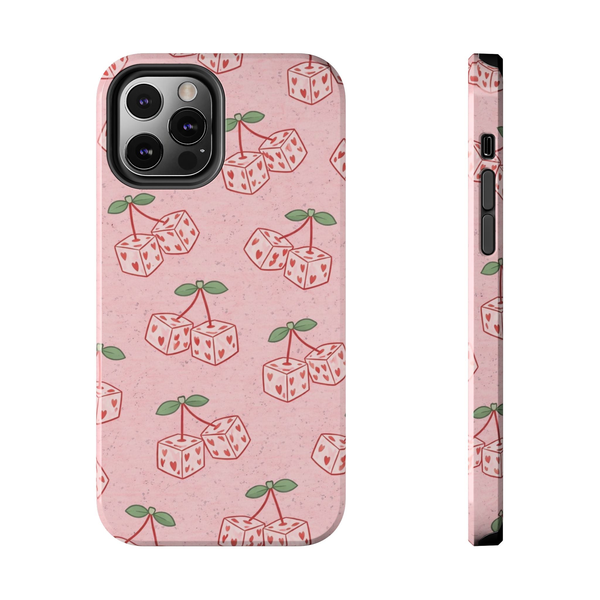 Cherry Di Hearts Phone Case