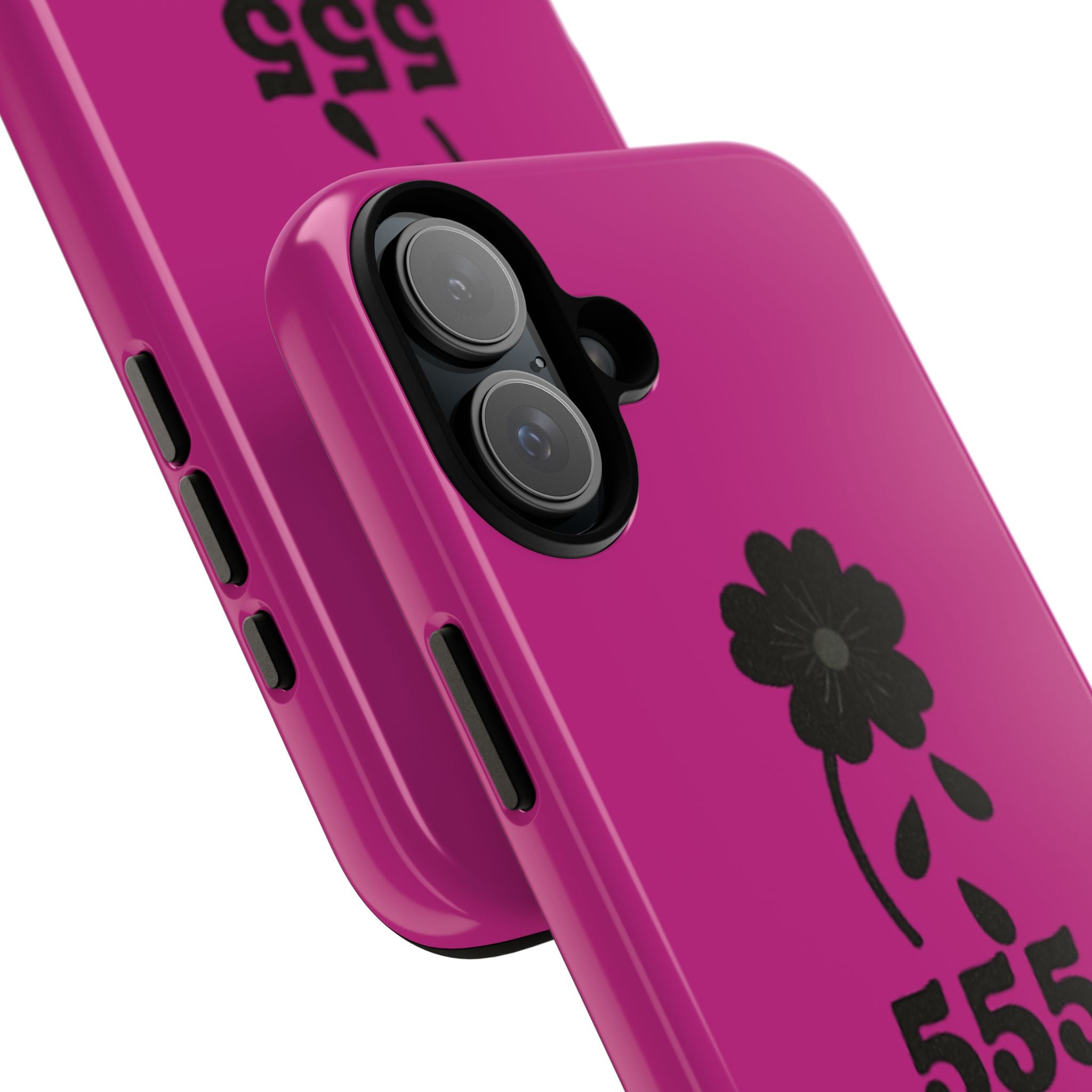 Black & Pink 555 Change Phone Case