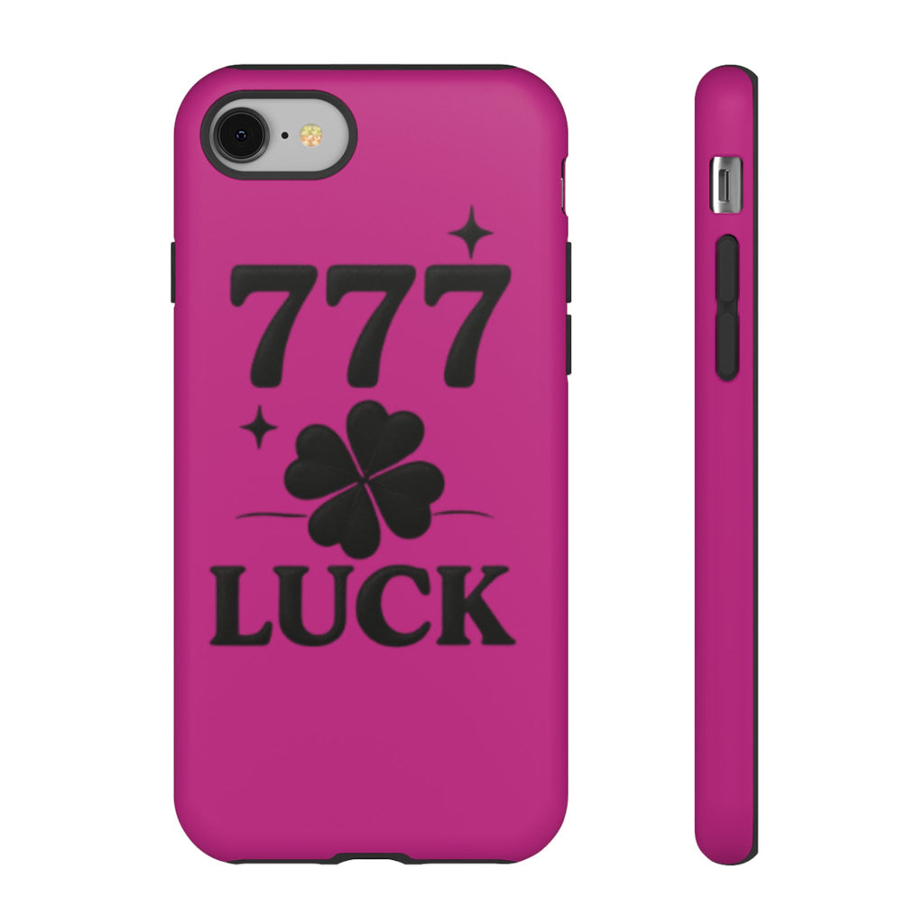 Black & Pink 777 Luck Phone Case