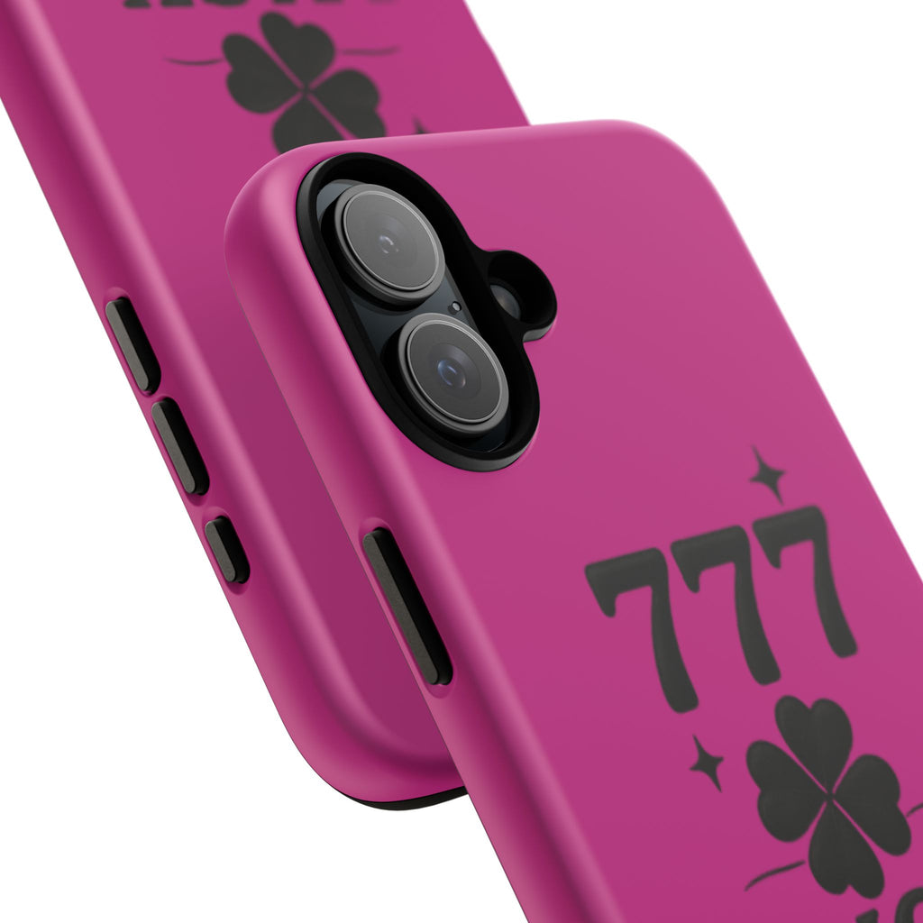 Black & Pink 777 Luck Phone Case