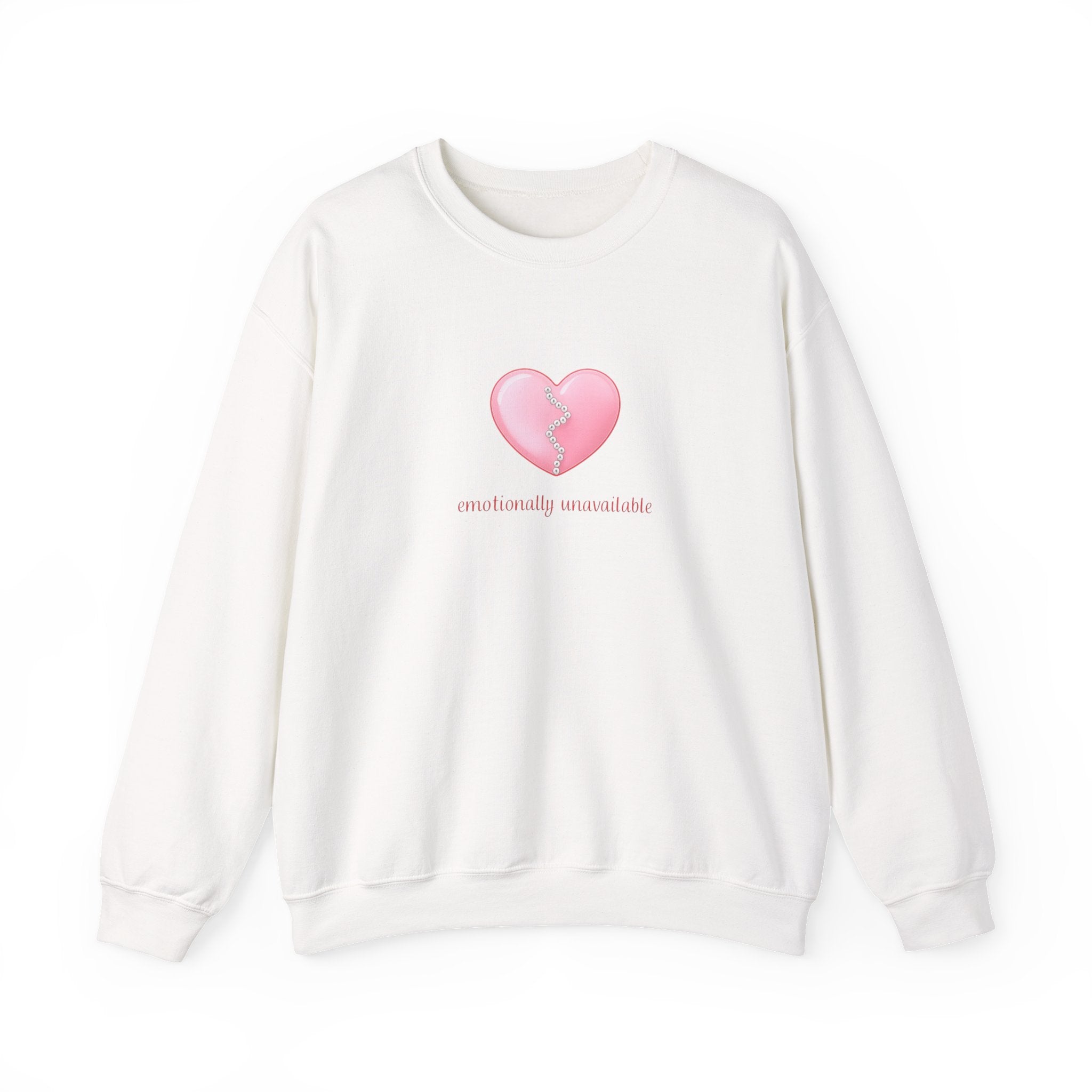 “Emotionally Unavailable” Crewneck