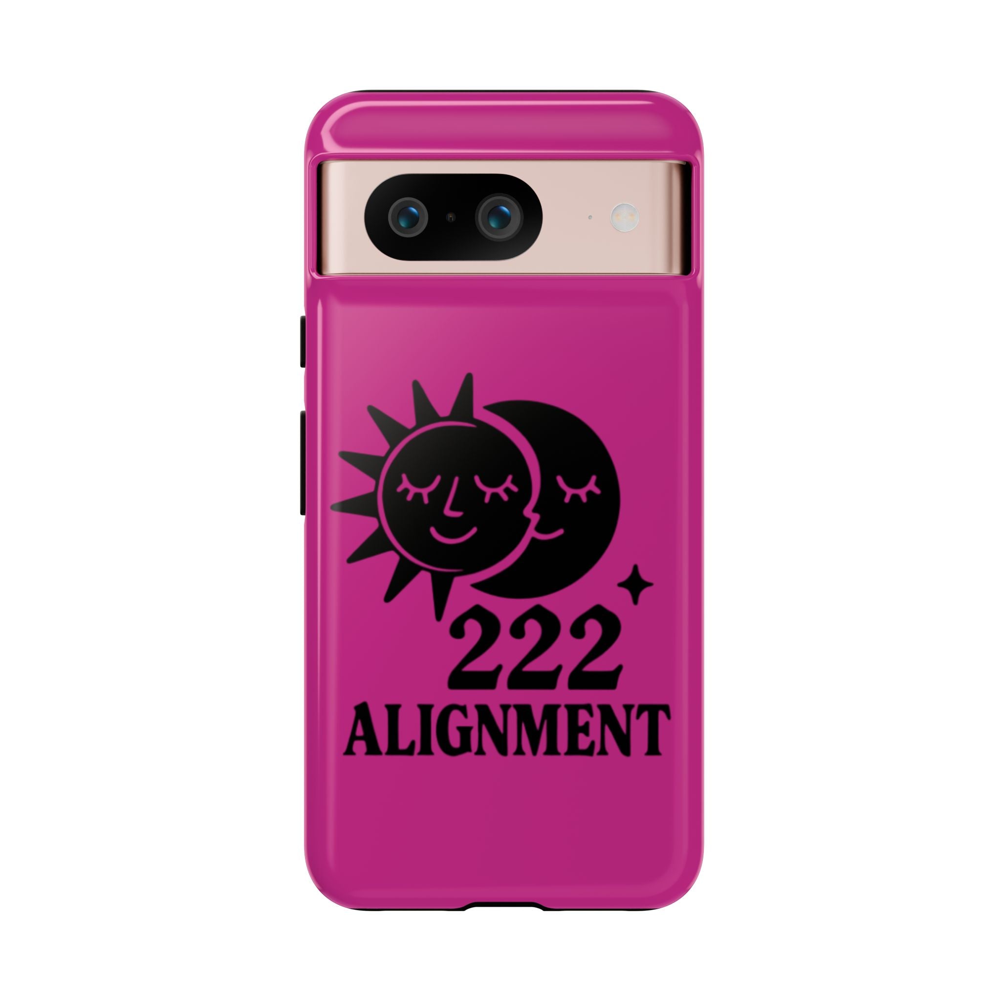 Black & Pink 222 Alignment Phone Case
