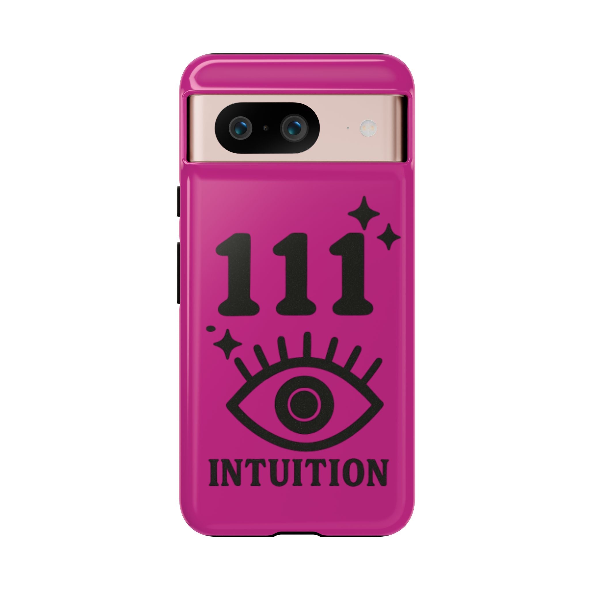 Black & Pink 111 Intuition Phone Case