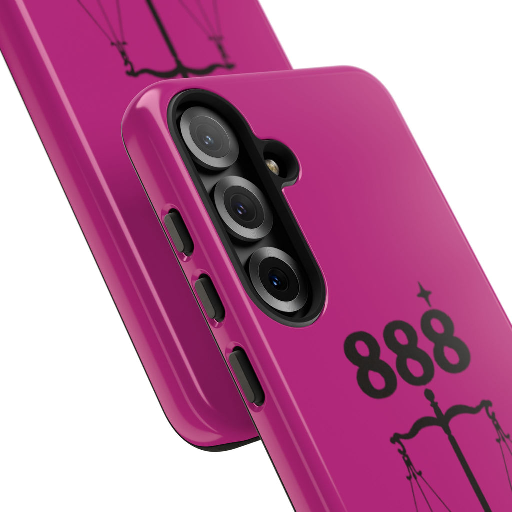 Black & Pink 888 Balance Phone Case