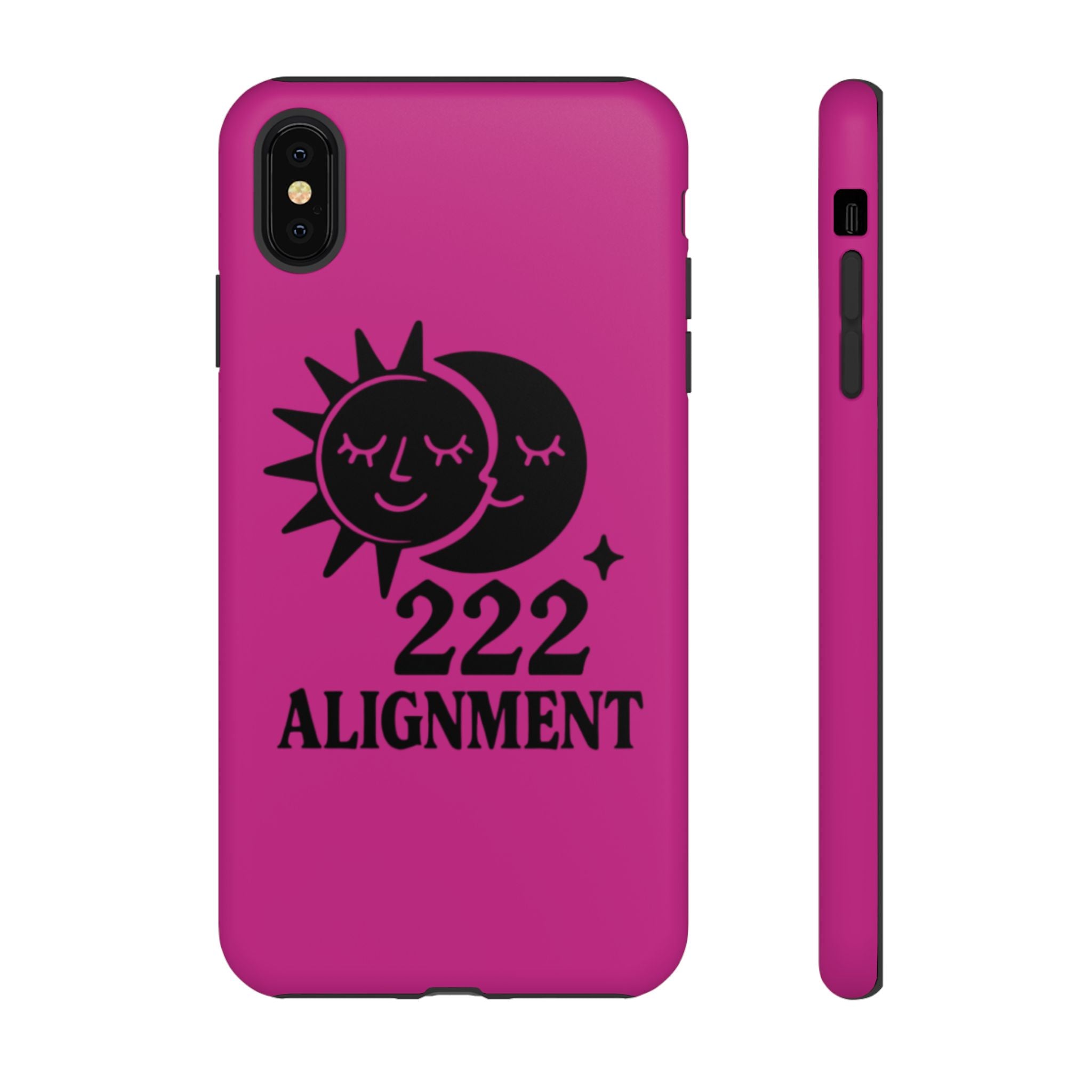 Black & Pink 222 Alignment Phone Case