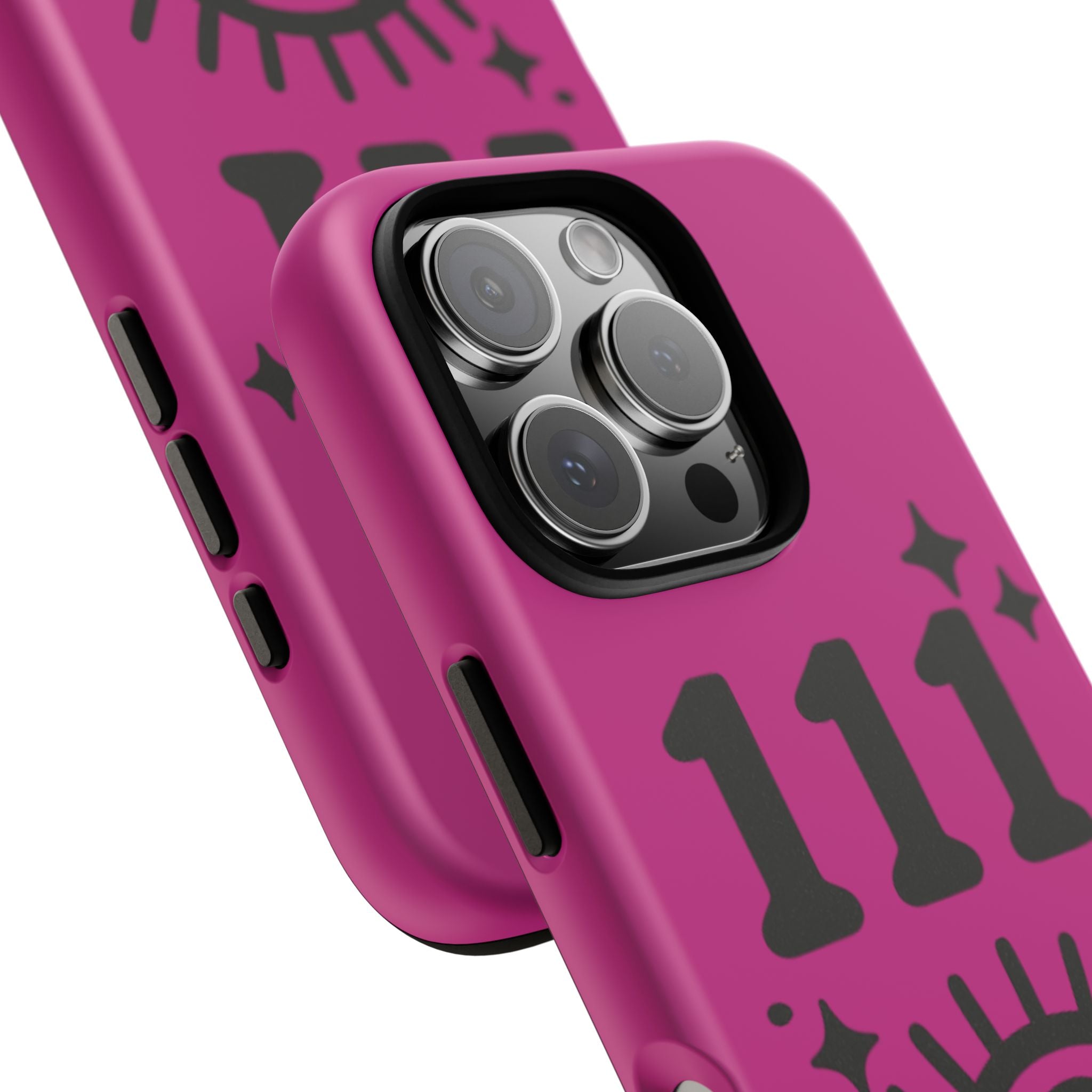 Black & Pink 111 Intuition Phone Case