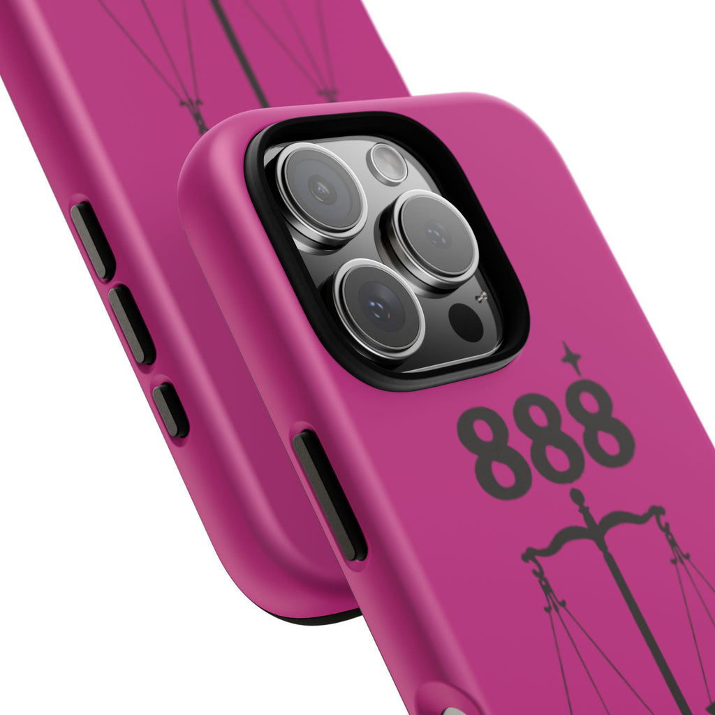 Black & Pink 888 Balance Phone Case