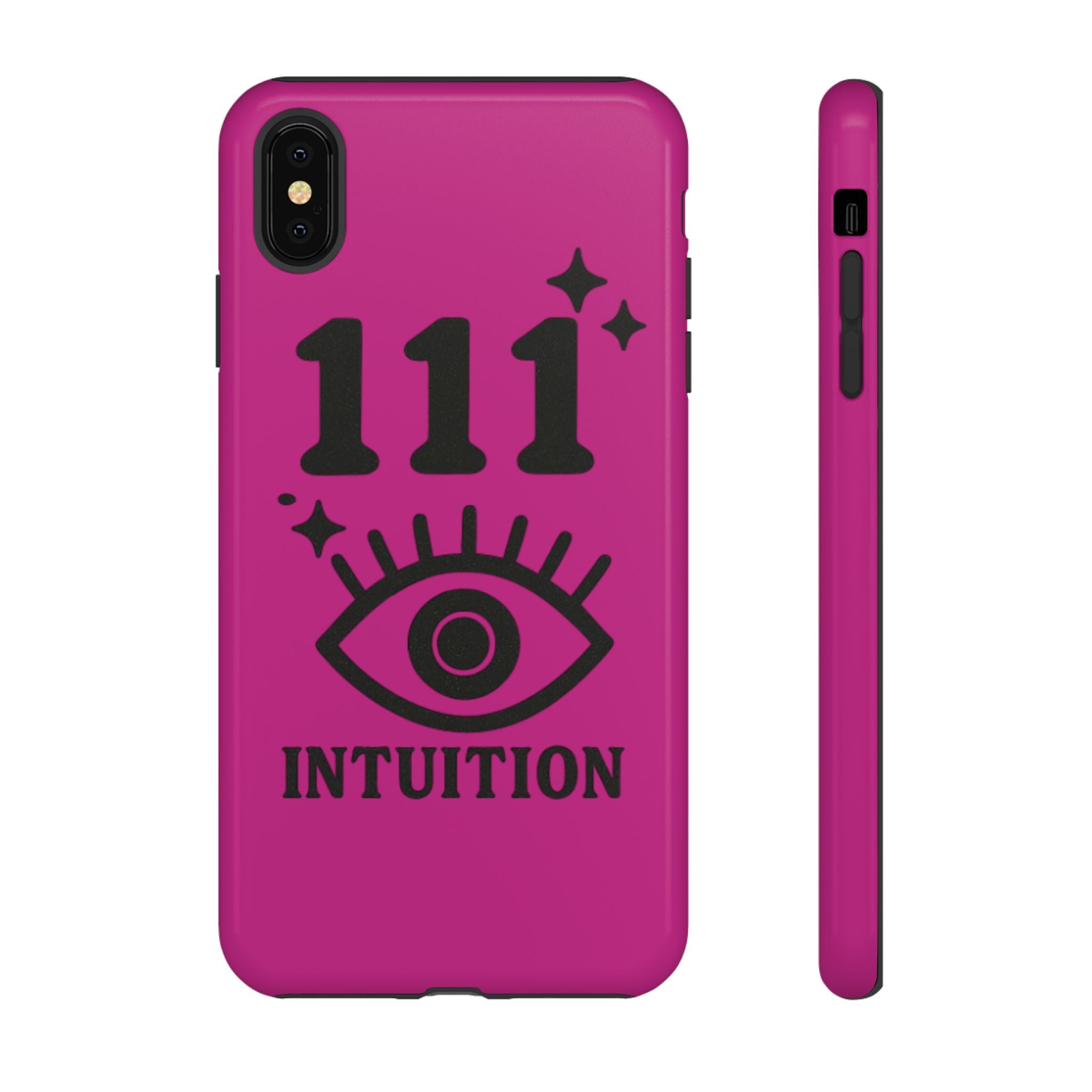 Black & Pink 111 Intuition Phone Case