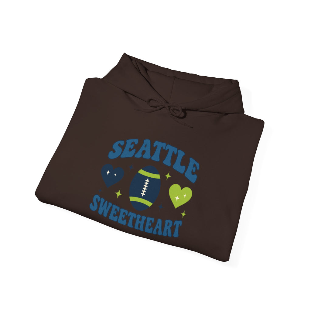Seattle Sweetheart Football Hoodie — Fan Pullover