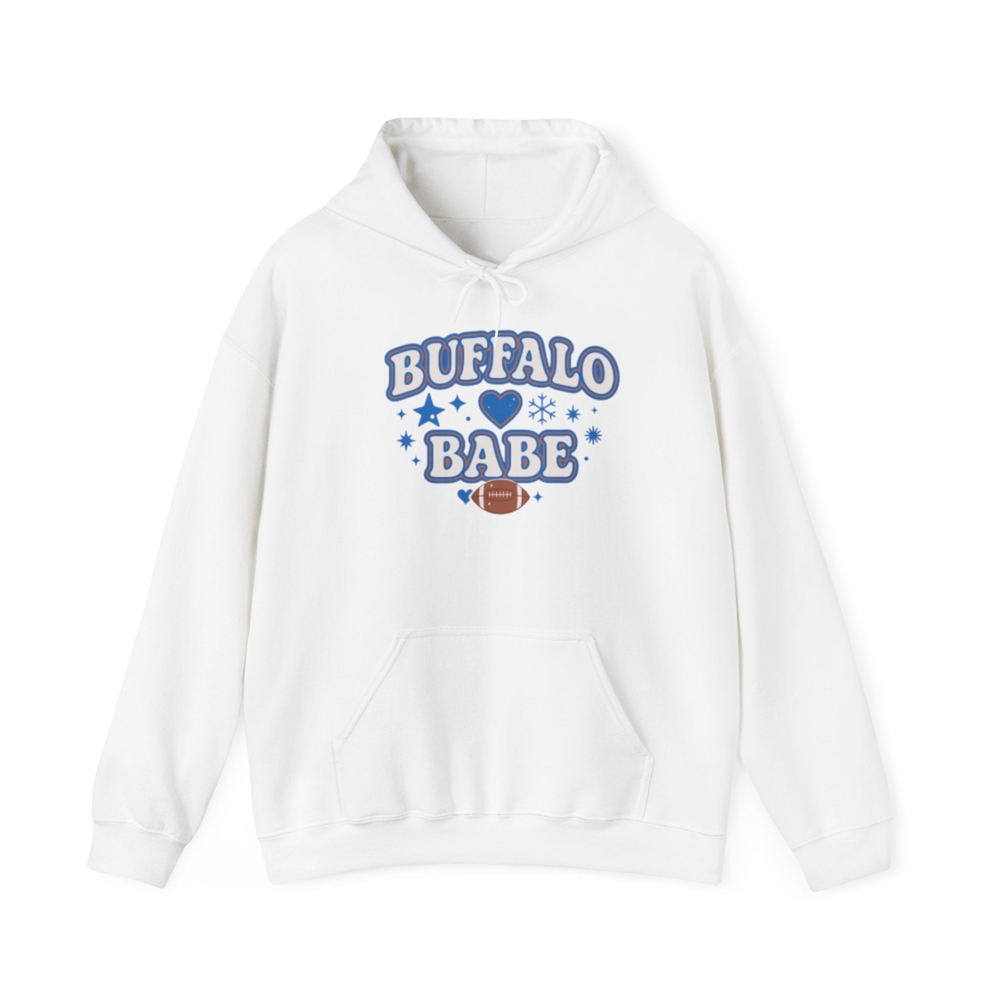 Buffalo Babe Hoodie — Cute Football Fan Pullover