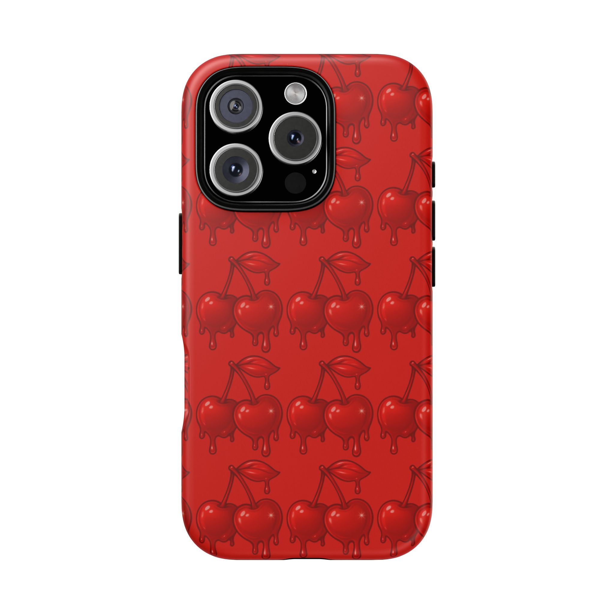 Red Dripping Cherry Phone Case
