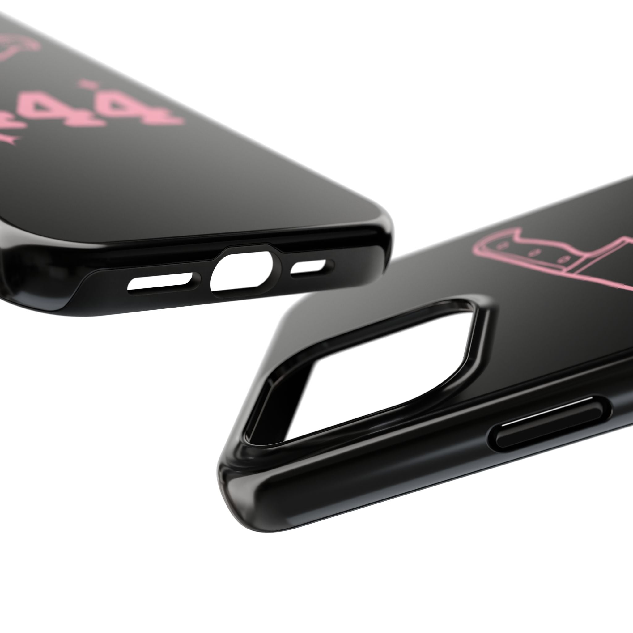Black & Pink 444 Phone Case
