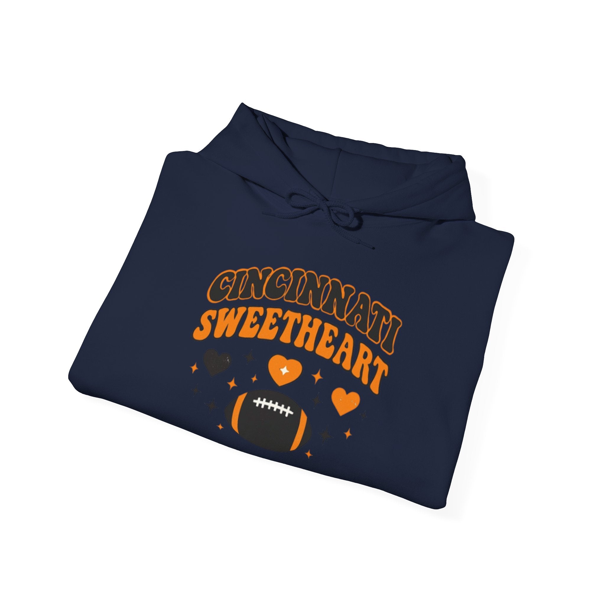 Cincinnati Sweetheart Football Graphic Hooded Sweatshirt