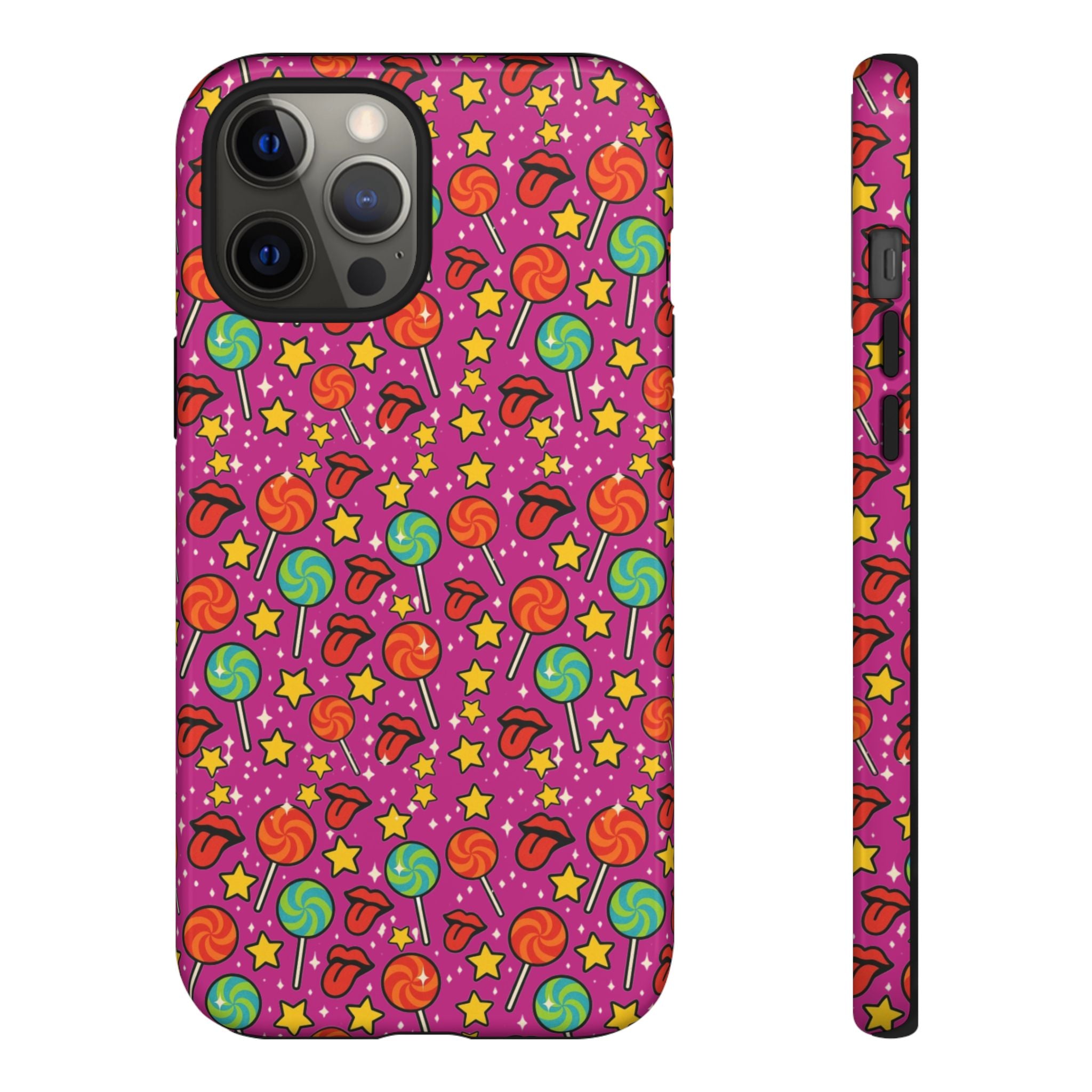 Lollipops & Lips Retro Phone Cases