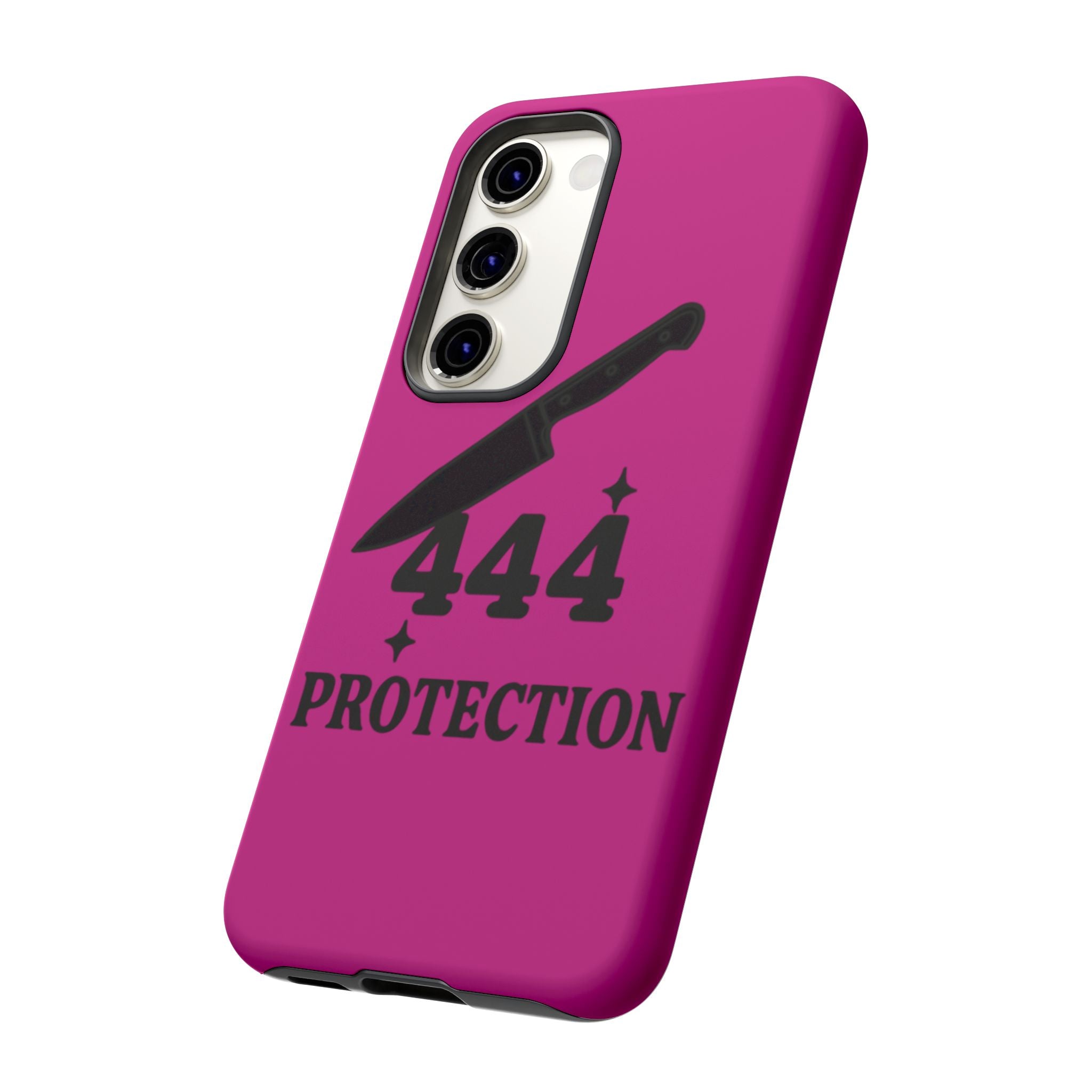 Black & Pink 444 Protection Phone Case