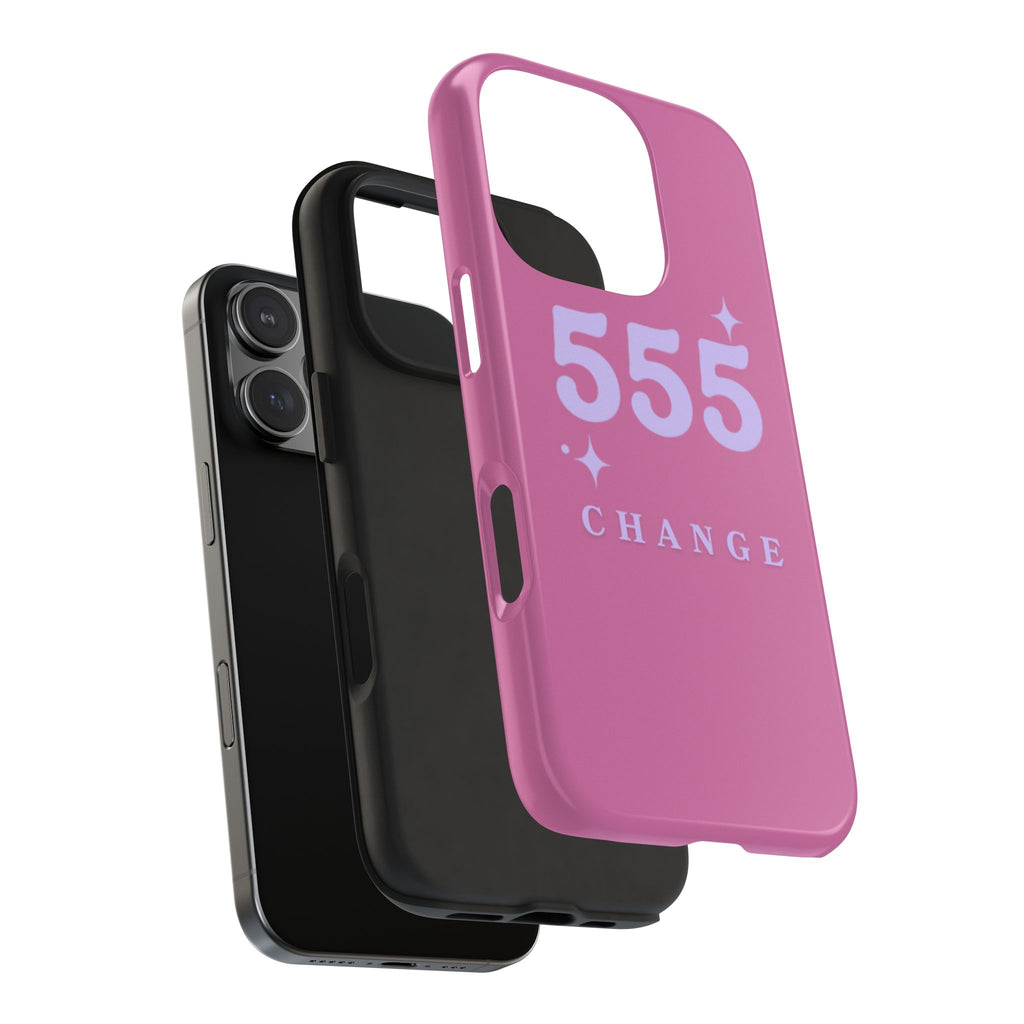 Pink & Purple 555 Change Phone Case