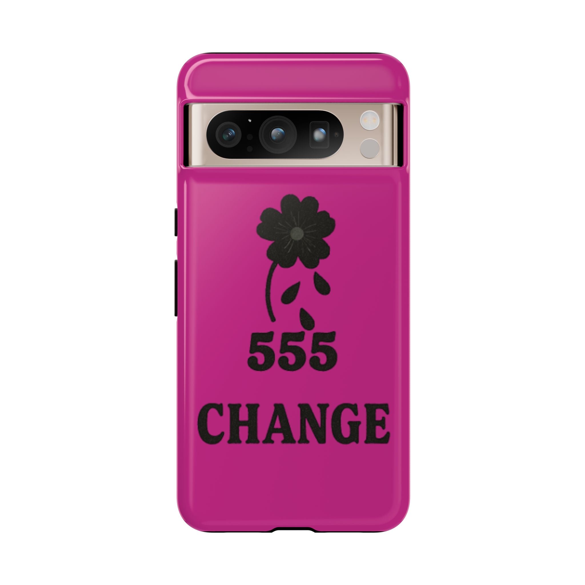 Black & Pink 555 Change Phone Case