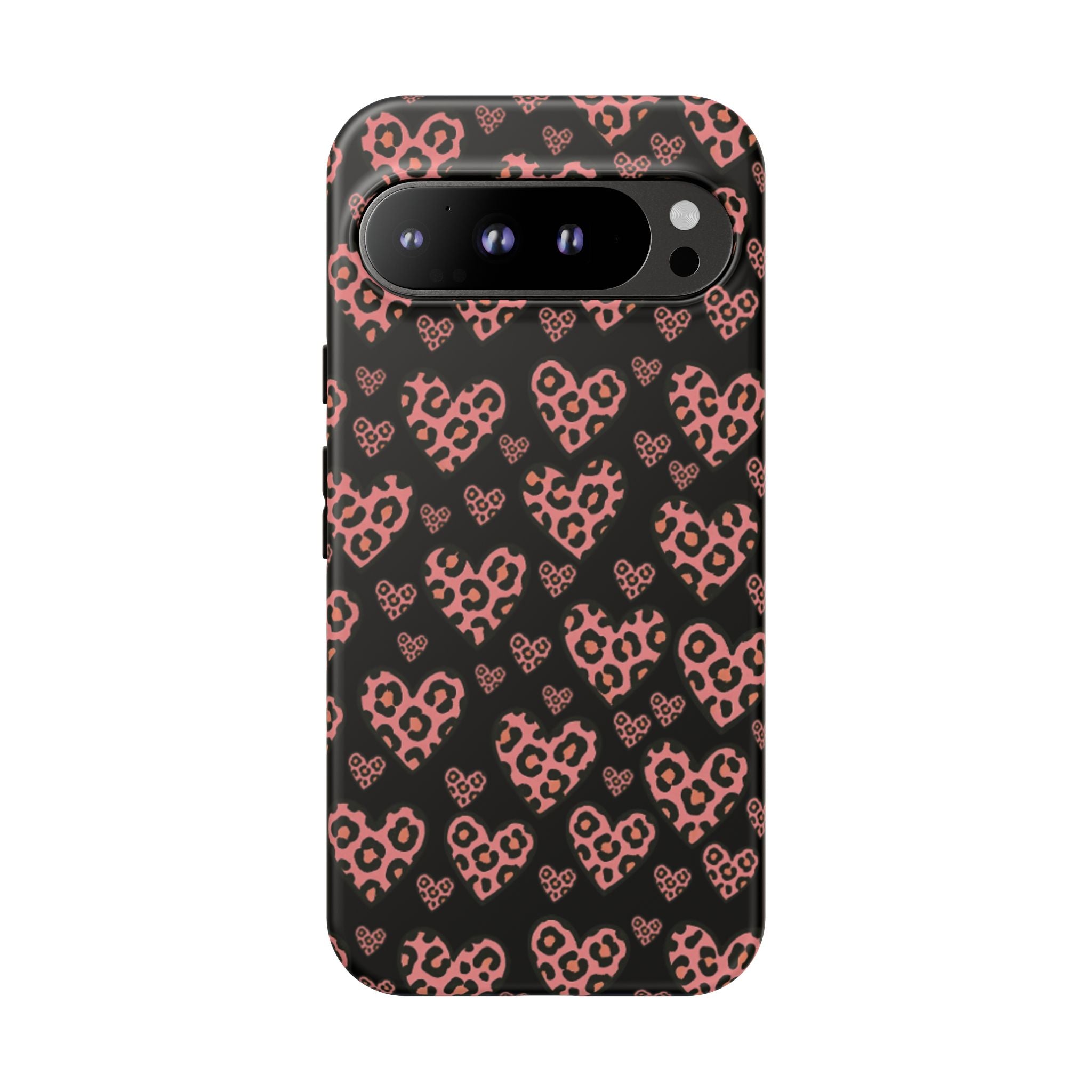 Leopard Heart Phone Case