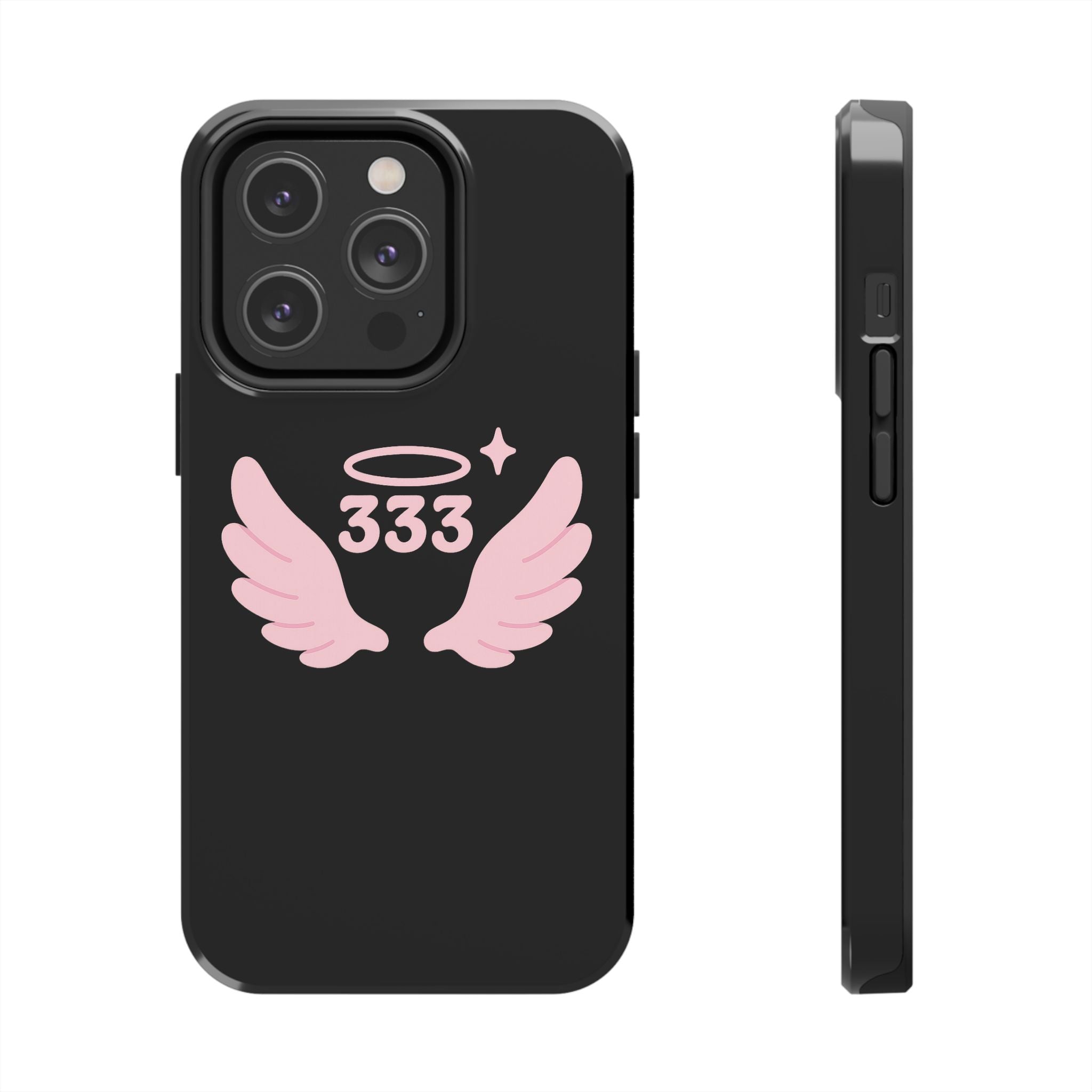 Black & Pink 333 Phone Case