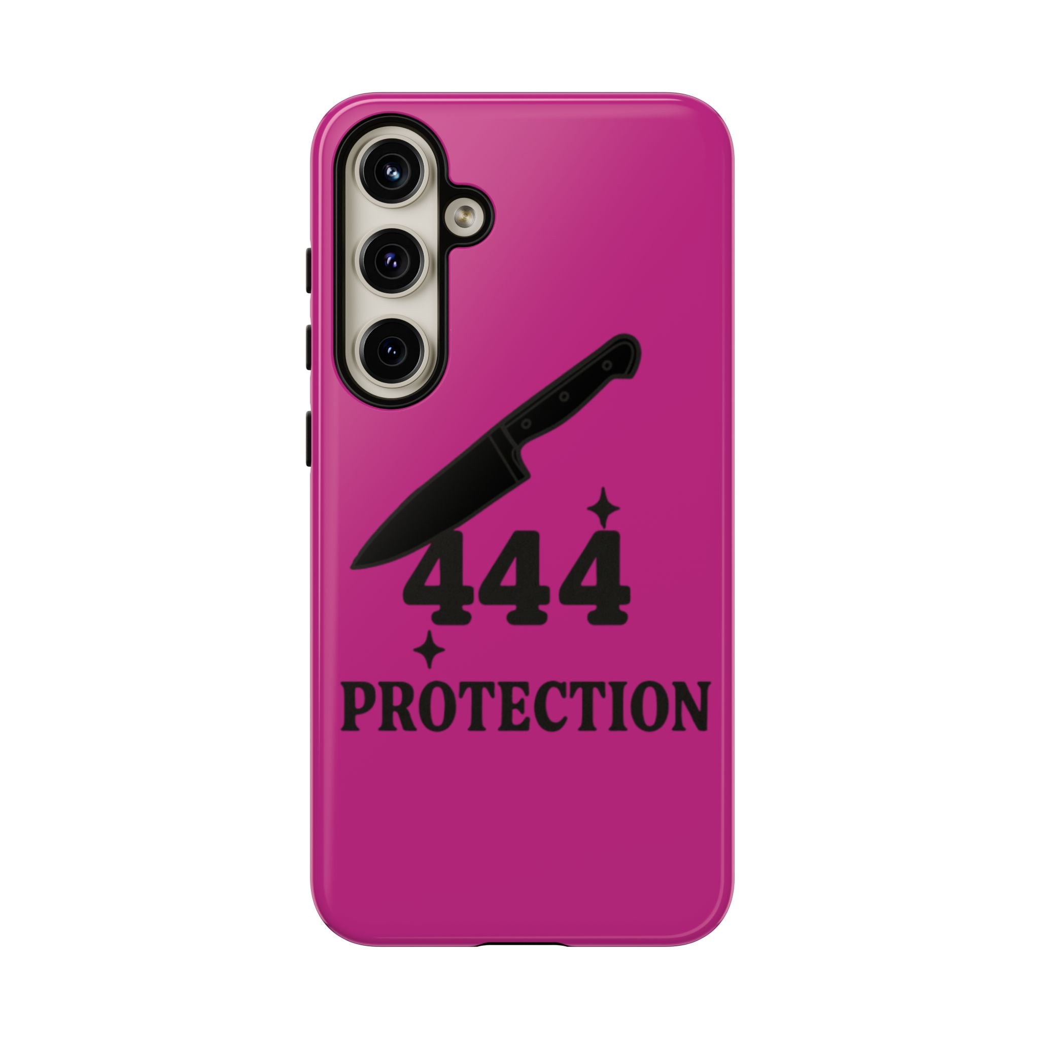 Black & Pink 444 Protection Phone Case