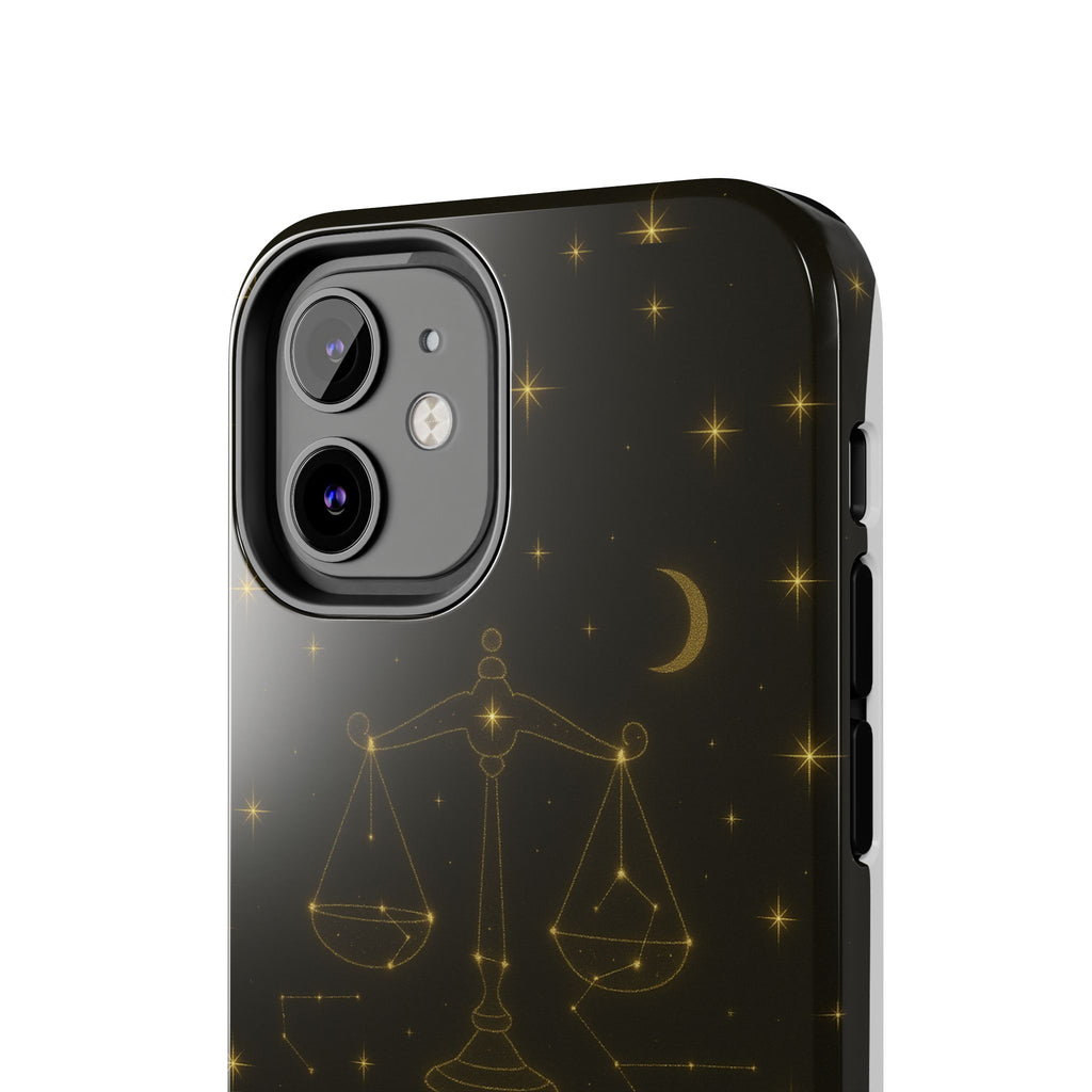 Libra Zodiac Tough Phone Case — Golden Scales