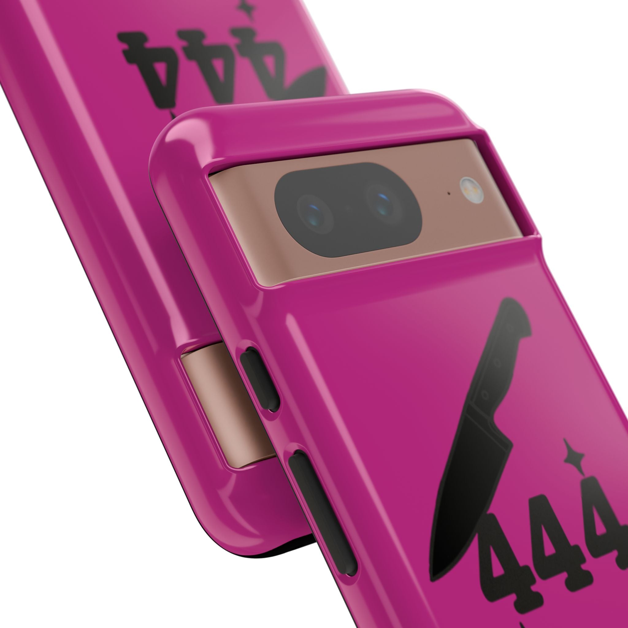 Black & Pink 444 Protection Phone Case
