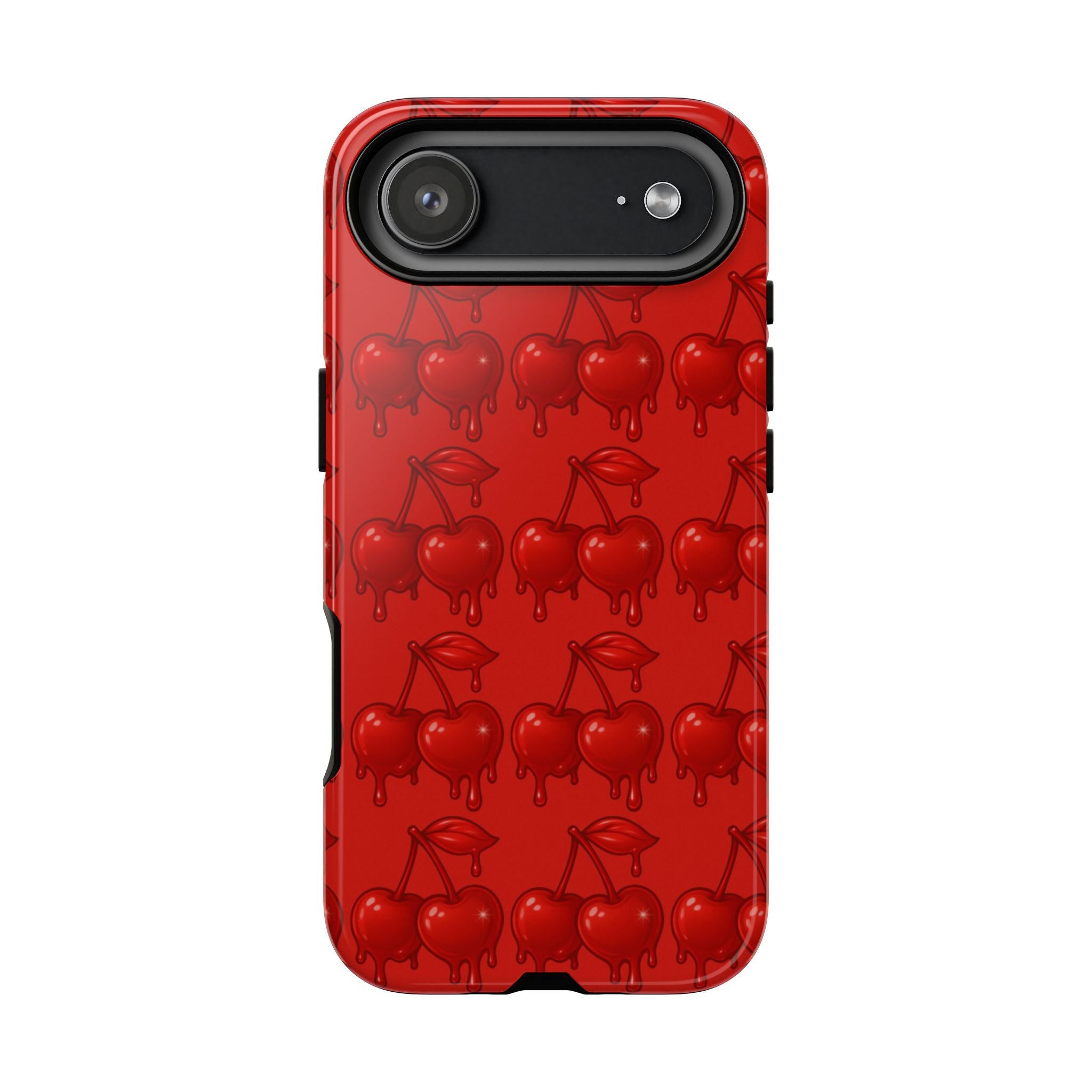 Red Dripping Cherry Phone Case