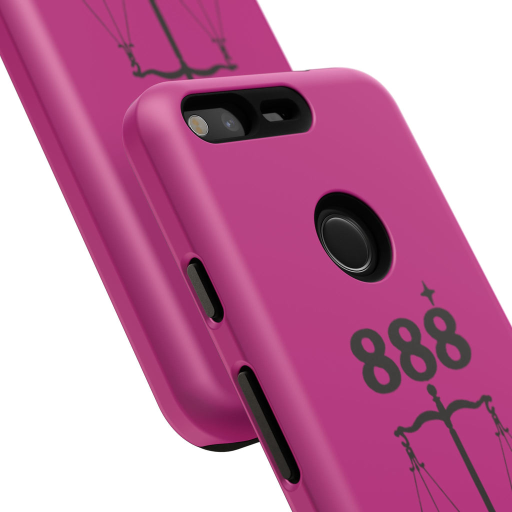 Black & Pink 888 Balance Phone Case