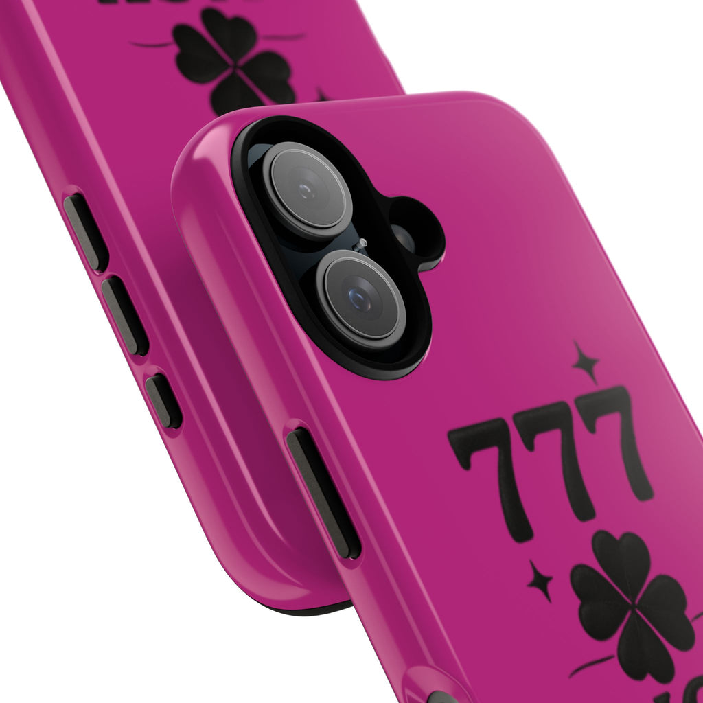 Black & Pink 777 Luck Phone Case