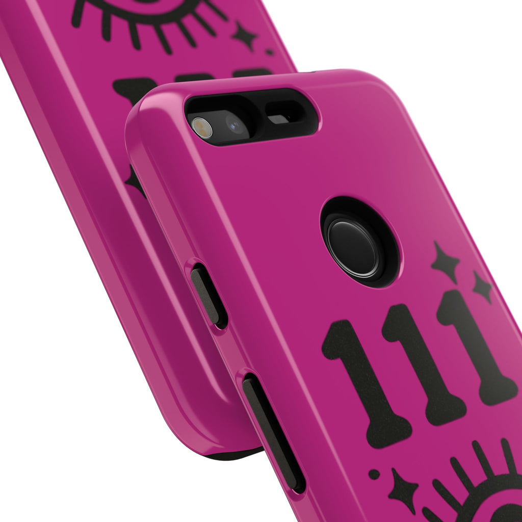 Black & Pink 111 Intuition Phone Case