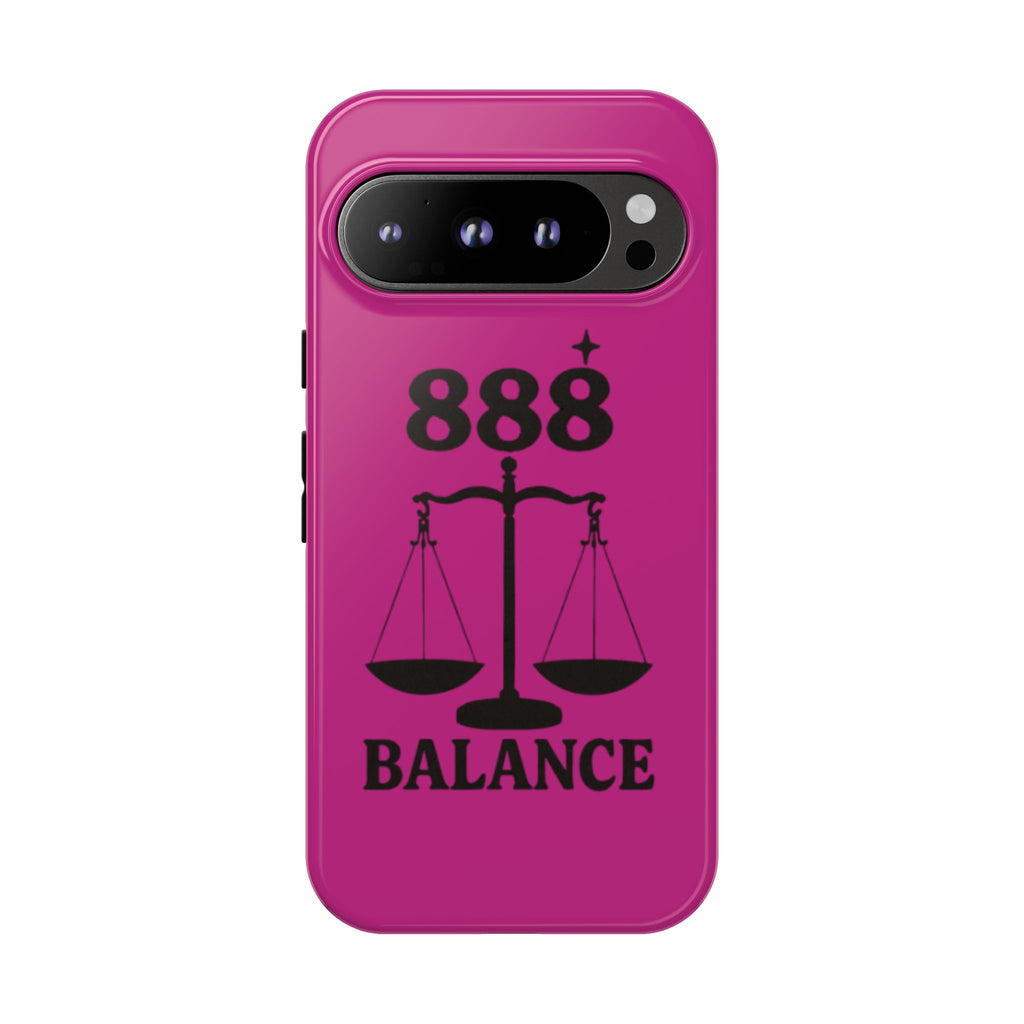 Black & Pink 888 Balance Phone Case