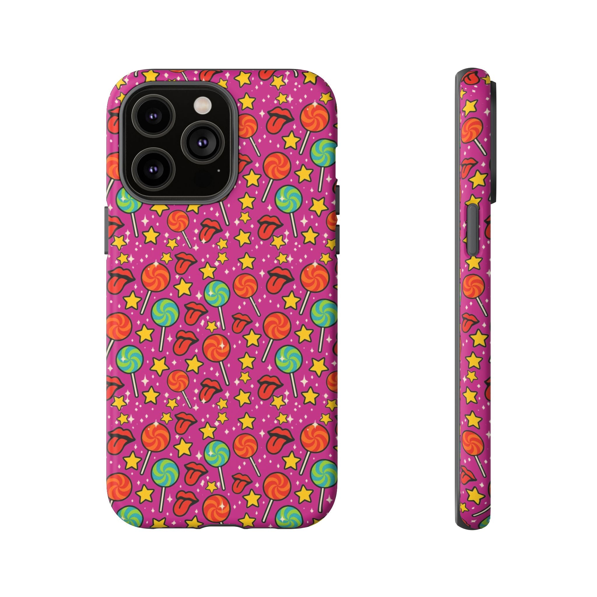 Lollipops & Lips Retro Phone Cases