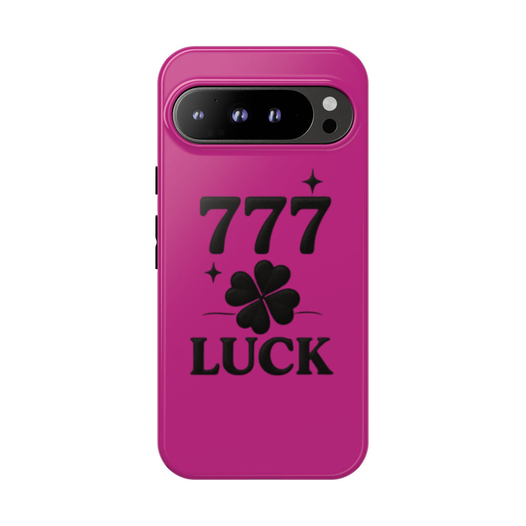 Black & Pink 777 Luck Phone Case