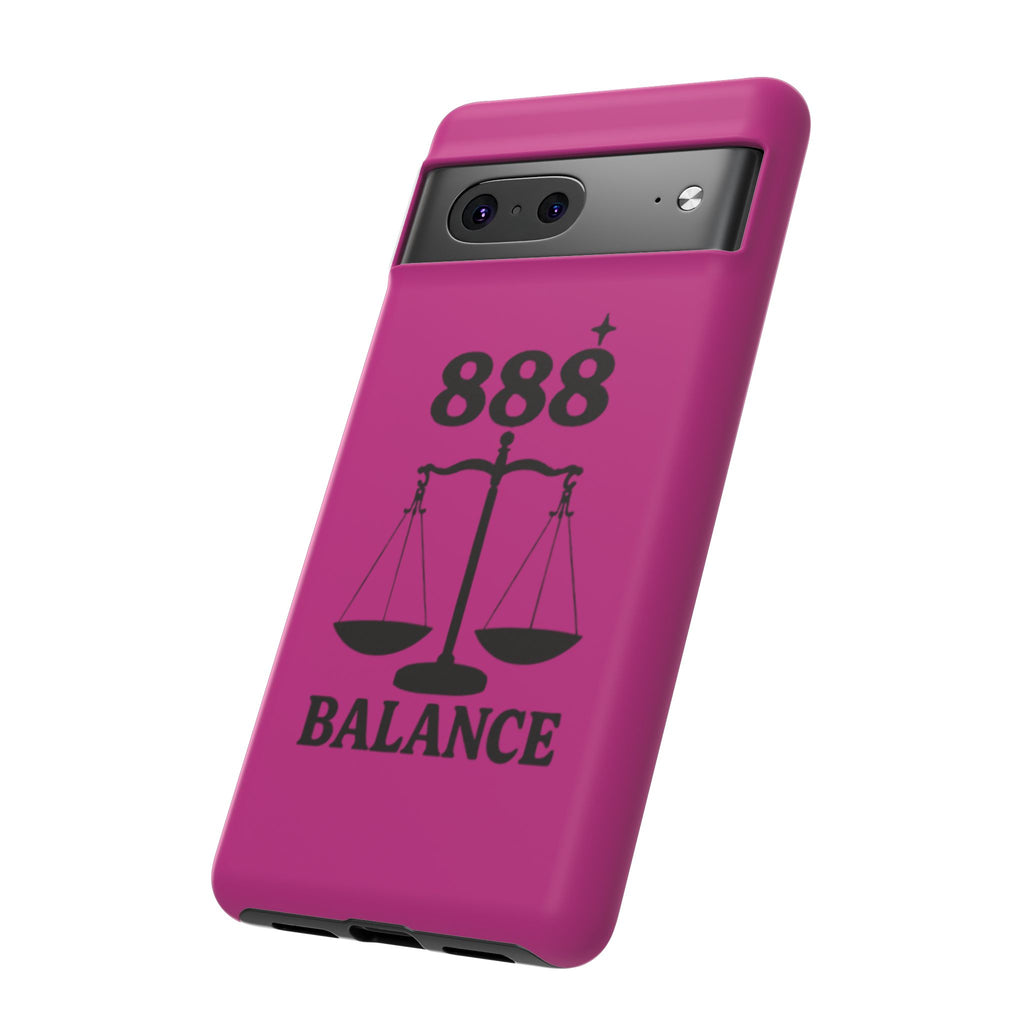 Black & Pink 888 Balance Phone Case