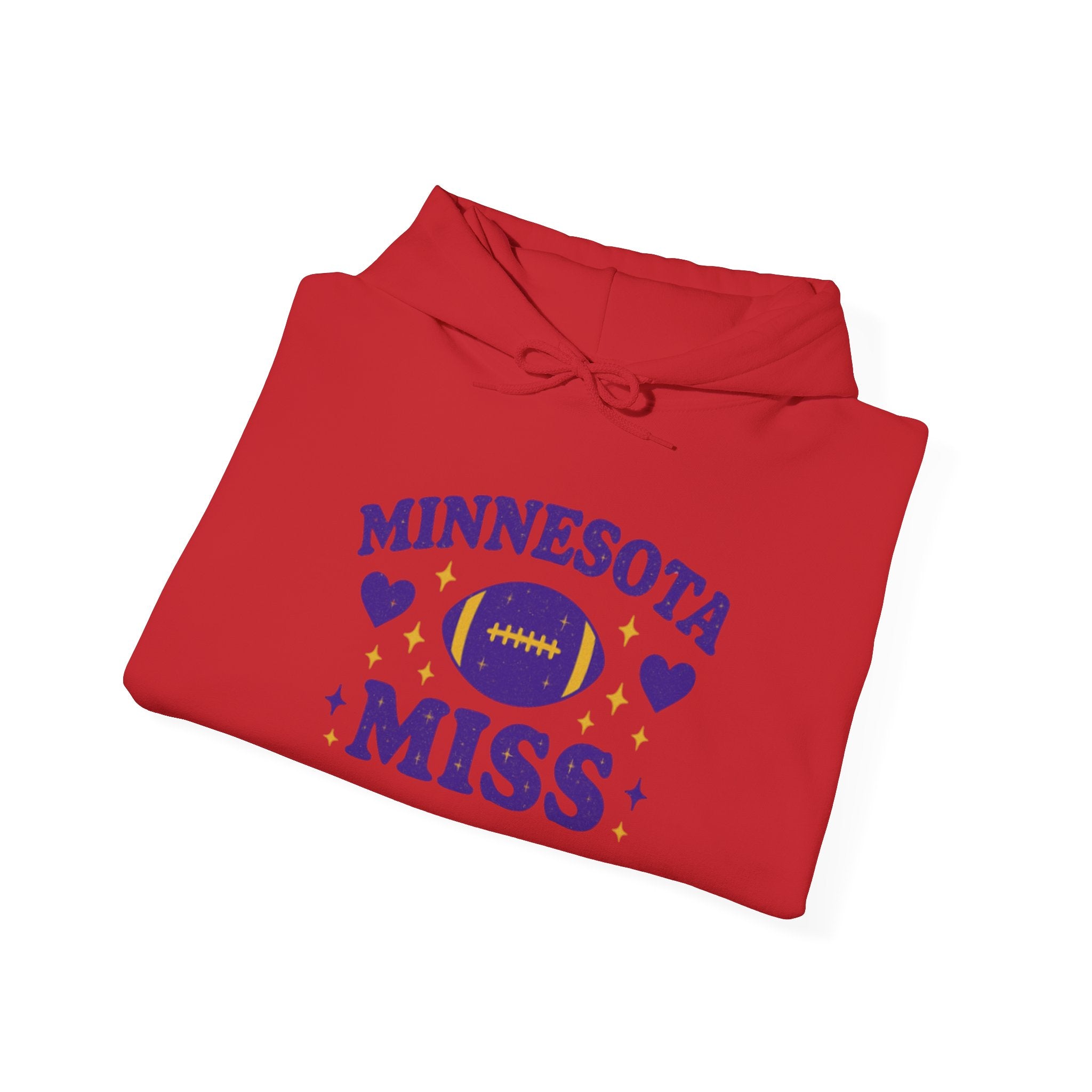 Minnesota Miss Football Hoodie — Cute State Pride Pullover