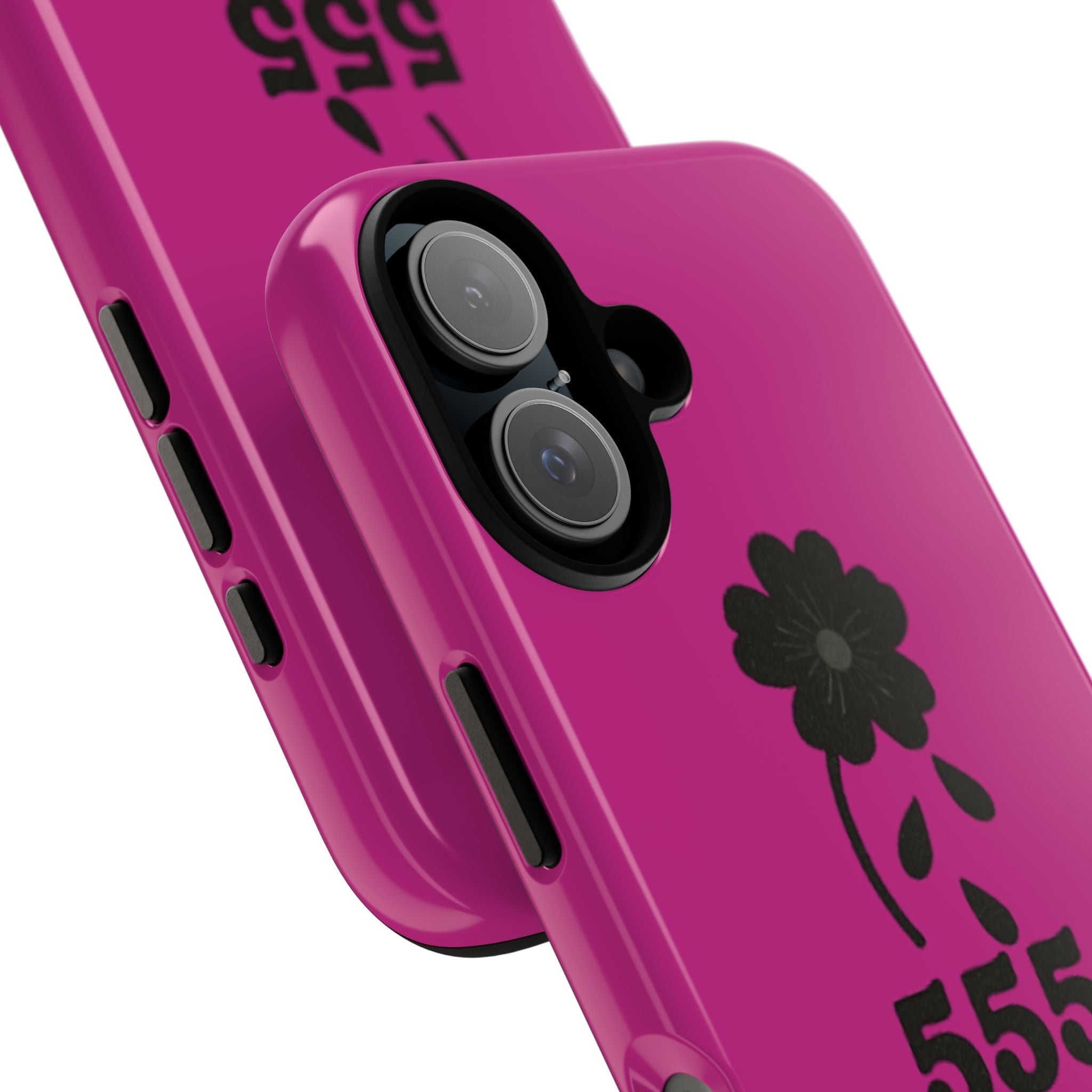 Black & Pink 555 Change Phone Case