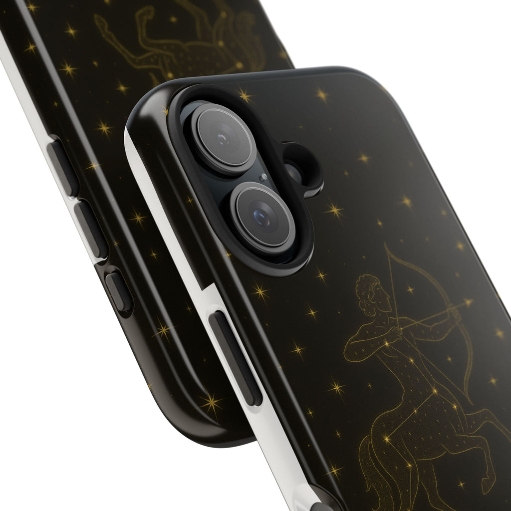 Sagittarius Constellation Tough Phone Case — Zodiac Archer Protective Cover