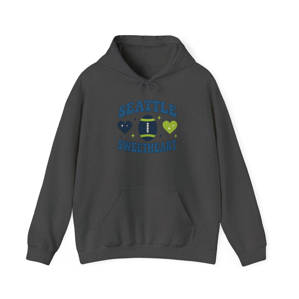 Seattle Sweetheart Football Hoodie — Fan Pullover