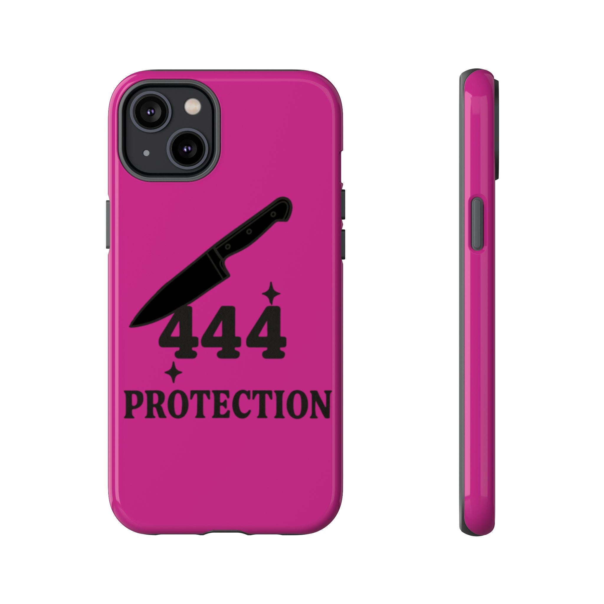Black & Pink 444 Protection Phone Case