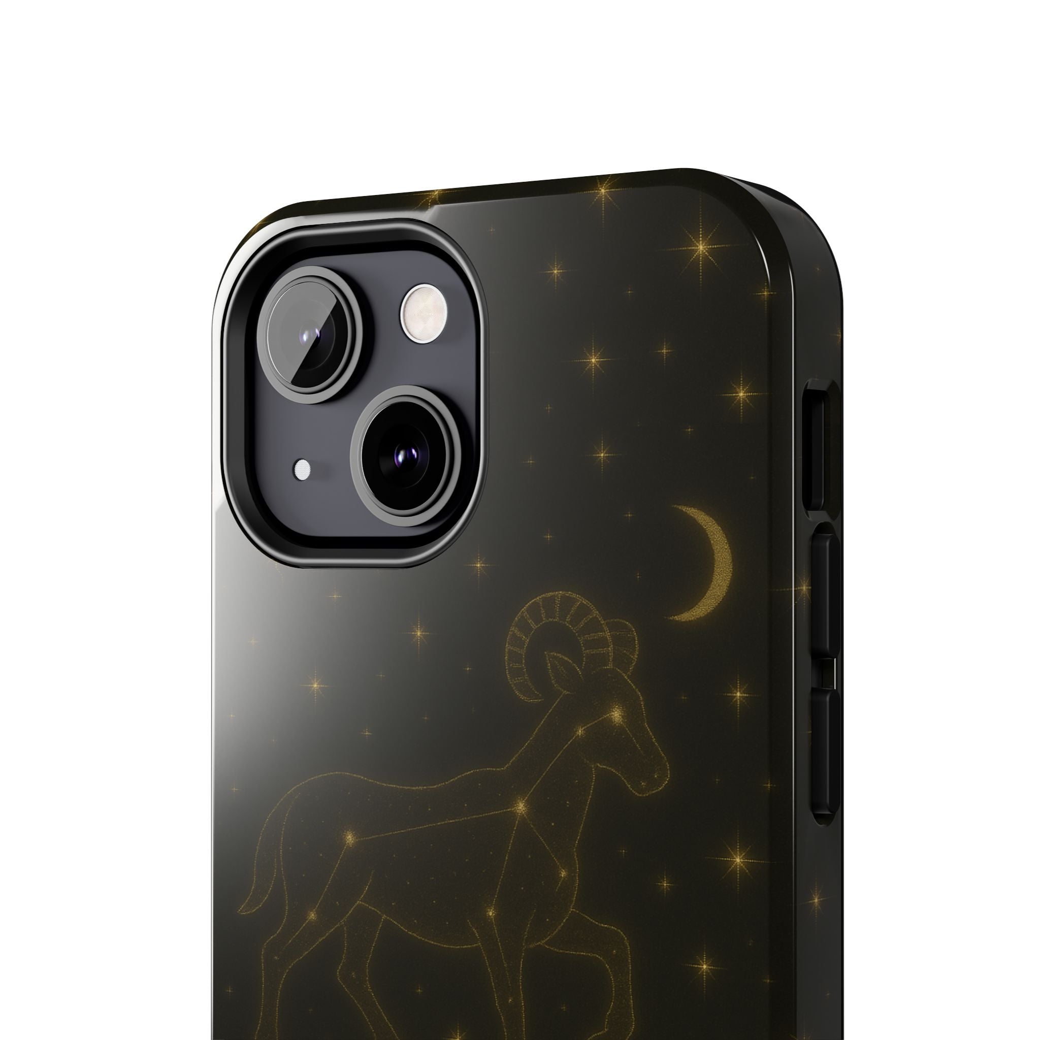 Aries Constellation Tough Phone Case — Zodiac Ram Star Map Design