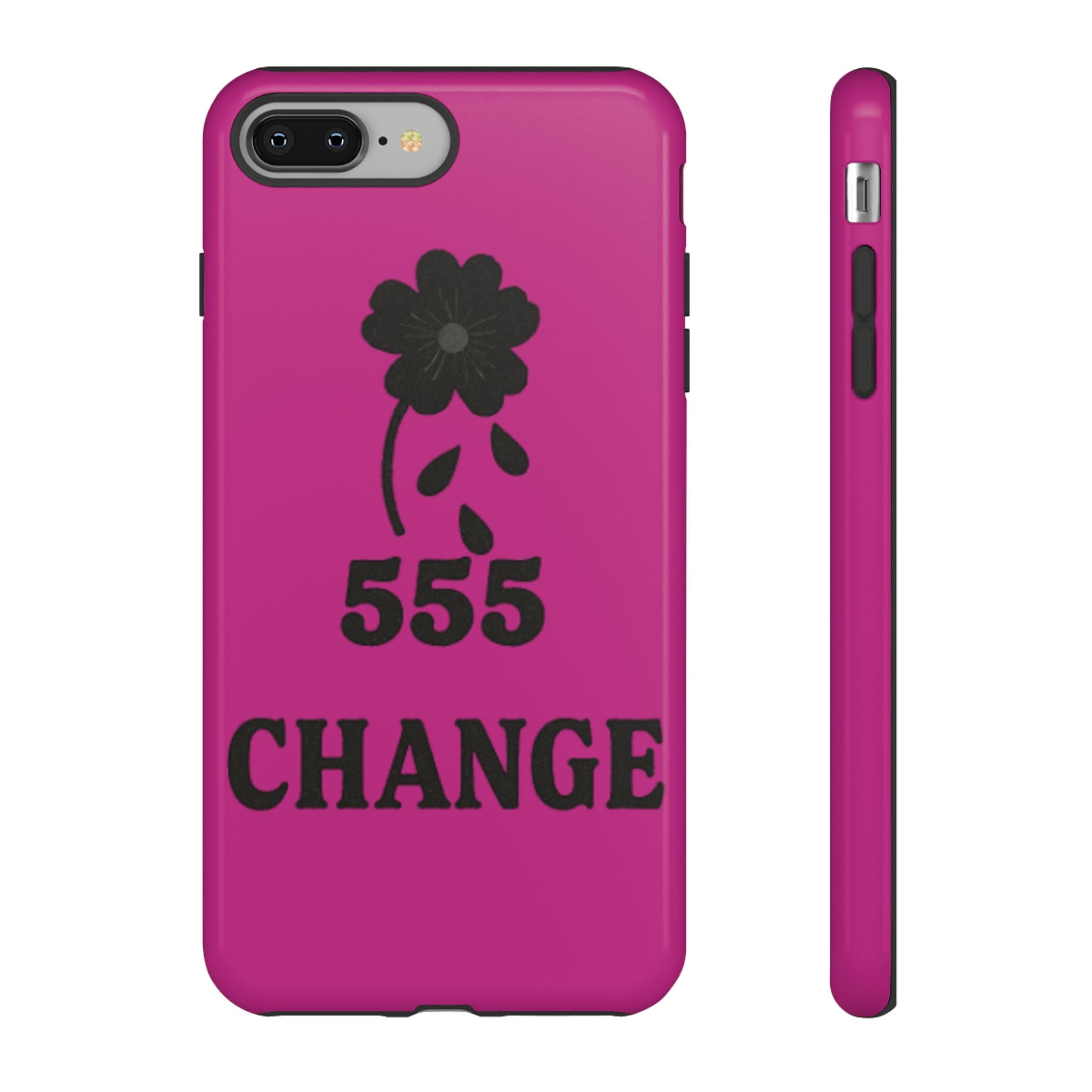 Black & Pink 555 Change Phone Case