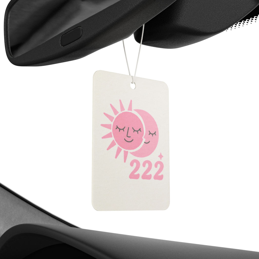 Car Air Freshener — Pink Sun & Moon 222