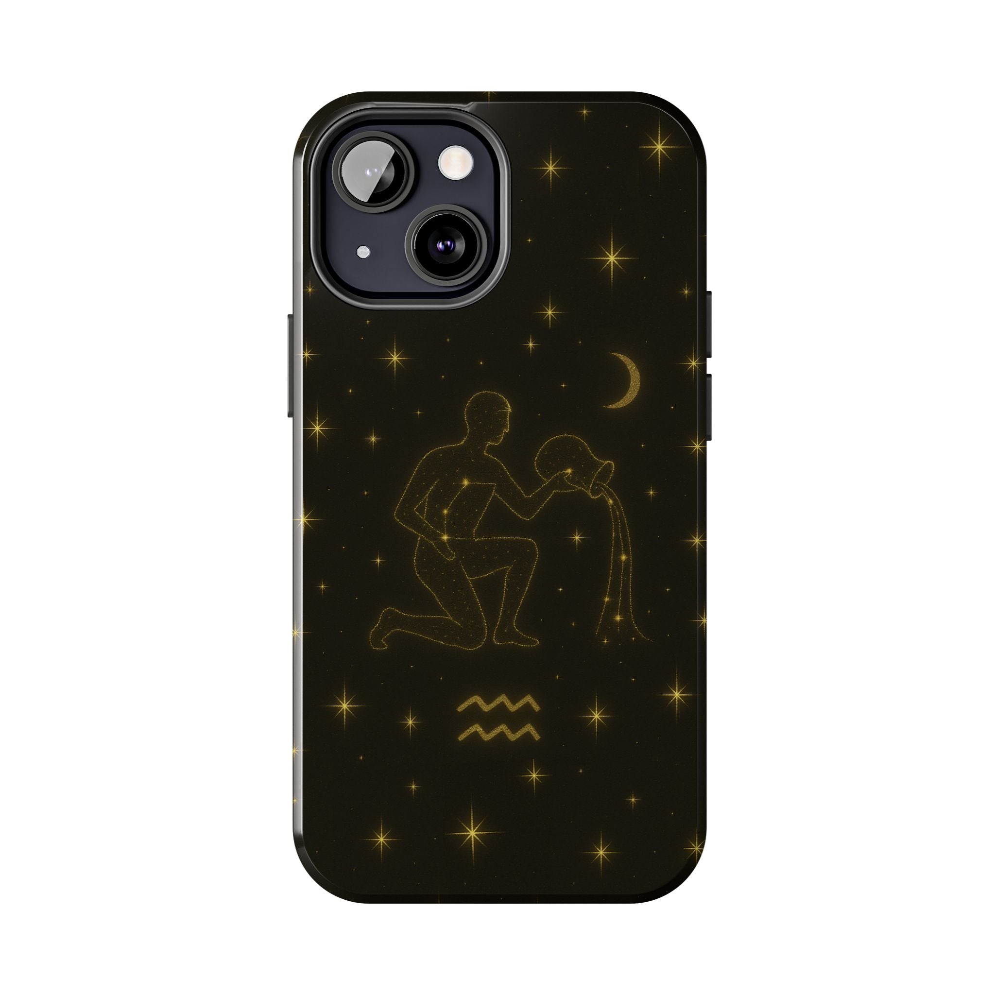 Aquarius Constellation Tough Phone Case — Zodiac Water-Bearer Astrology Design